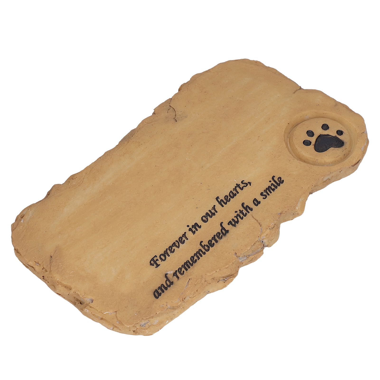 Pet Memorial Tombstone Weatherproof Resin Pet Memorial Garden Stone for Garden view 10
