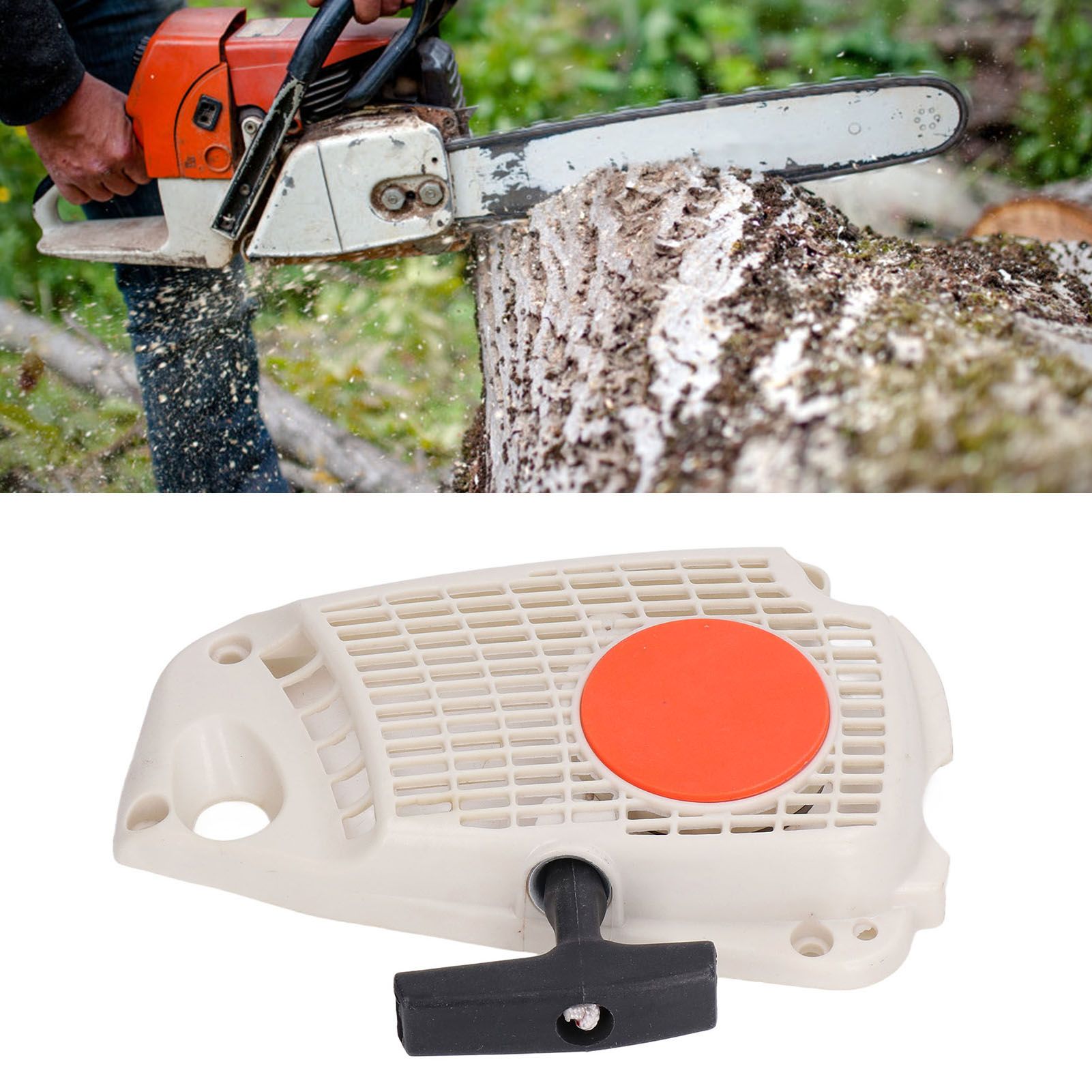 Chainsaw Starter Assembly Pull Plate Starter Puller Suitable for STIHL MS192 view 11