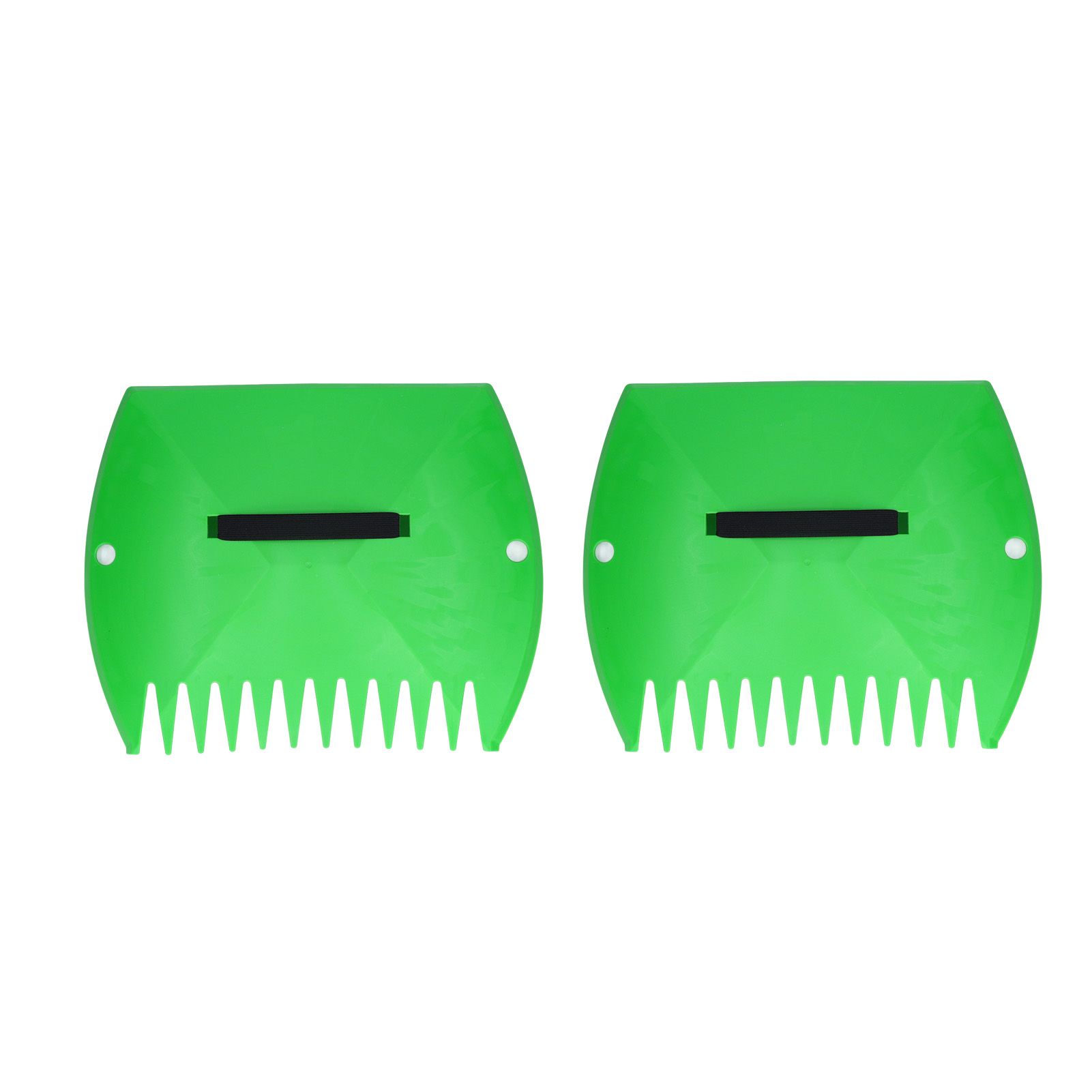 Gardenised Pair of Leaf Scoops Easy to Clean Save Time Leaf Scoops Hand Rakes