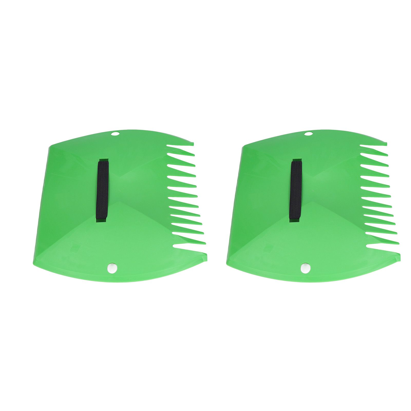 Gardenised Pair of Leaf Scoops Easy to Clean Save Time Leaf Scoops Hand Rakes view 2