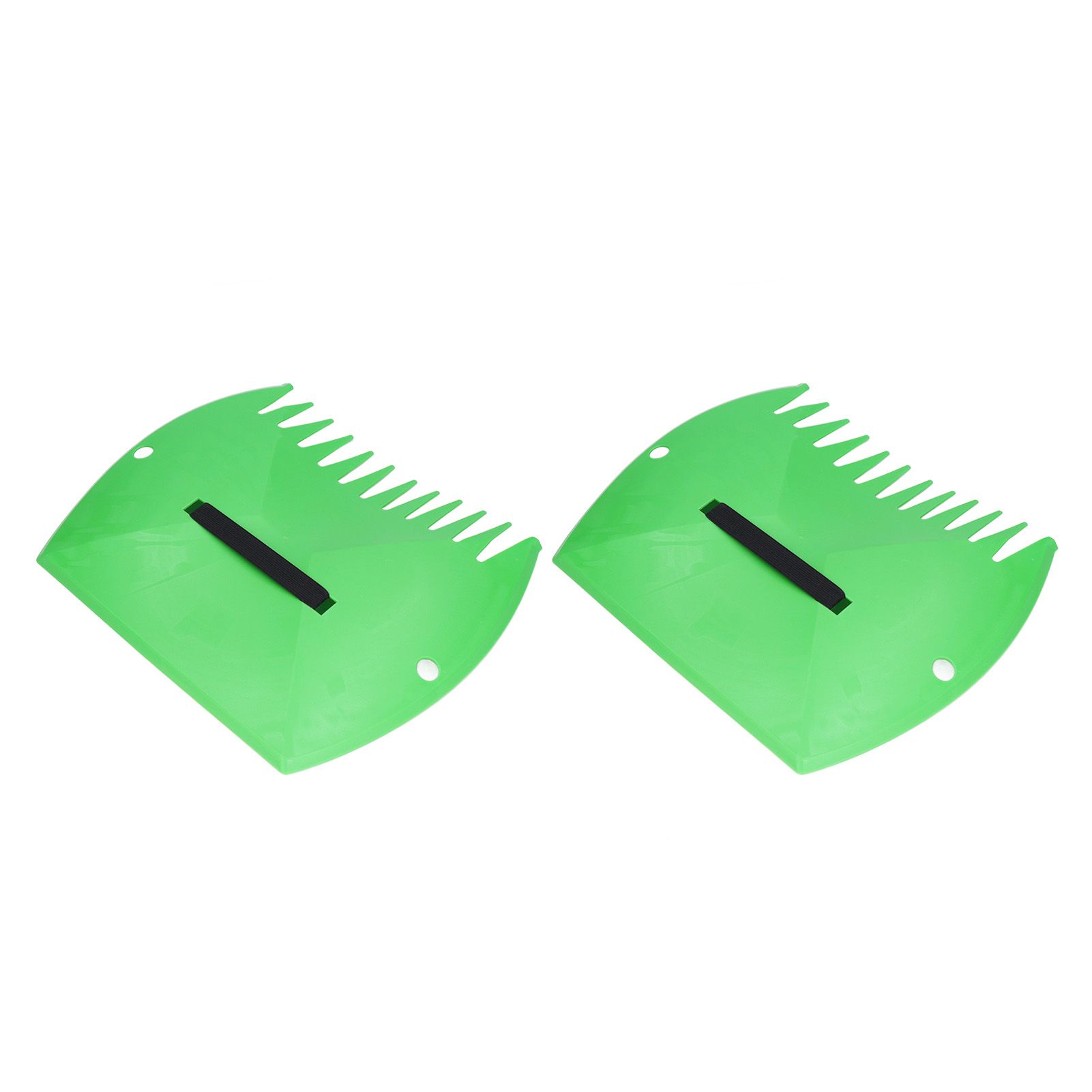 Gardenised Pair of Leaf Scoops Easy to Clean Save Time Leaf Scoops Hand Rakes view 3
