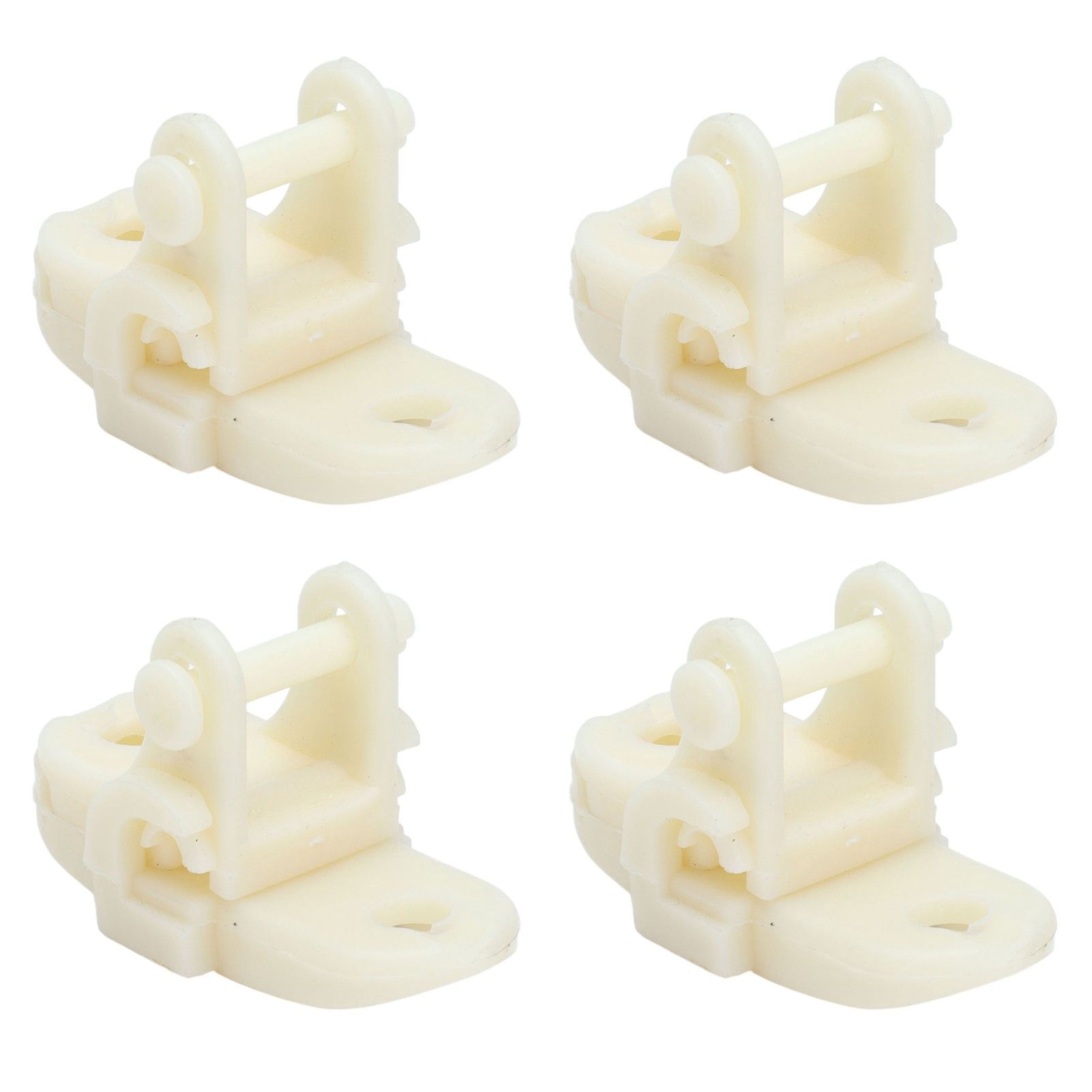 15pcs Greenhouses Pulley Plastic White Durable Ventilator Pulley Wheel for view 3