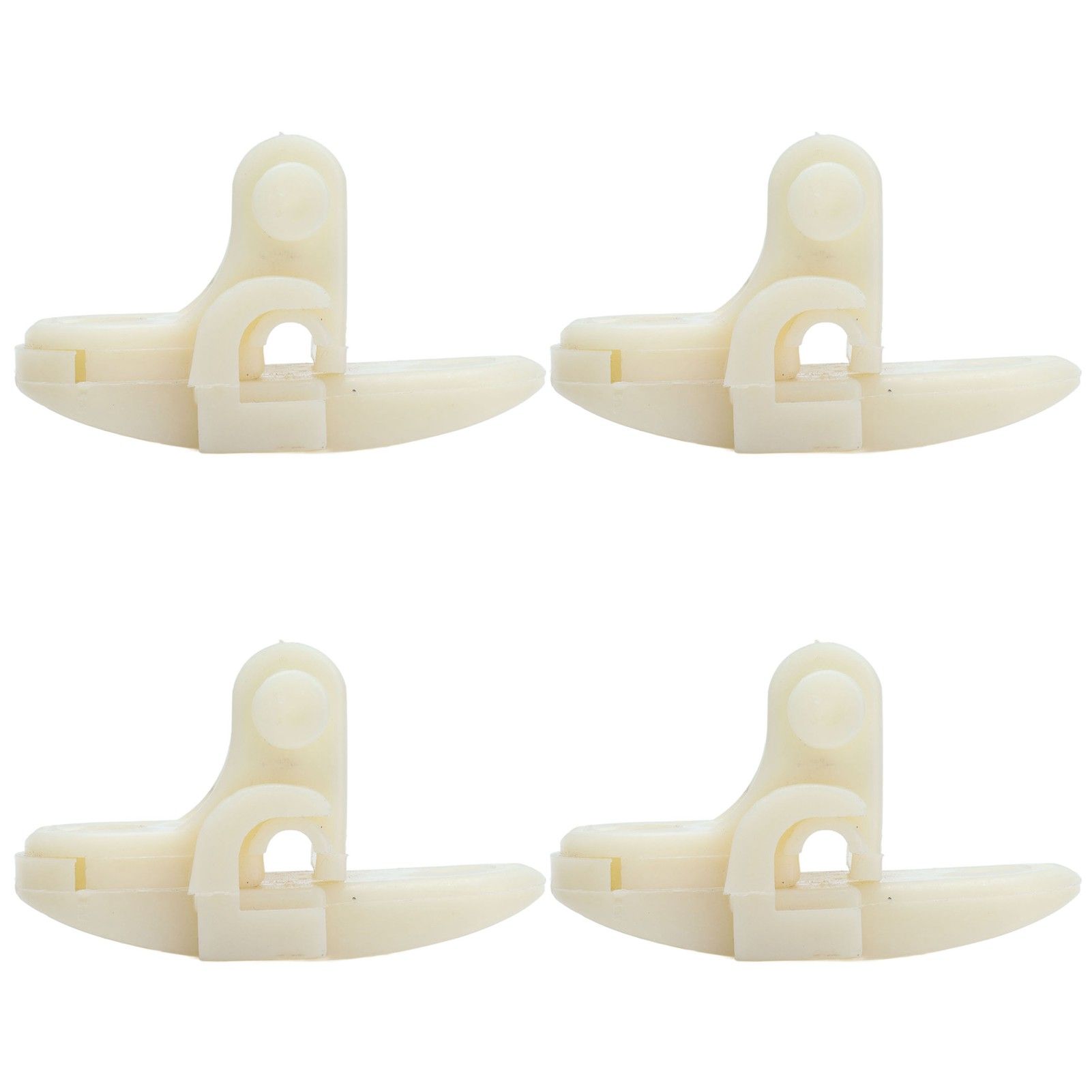 15pcs Greenhouses Pulley Plastic White Durable Ventilator Pulley Wheel for view 4