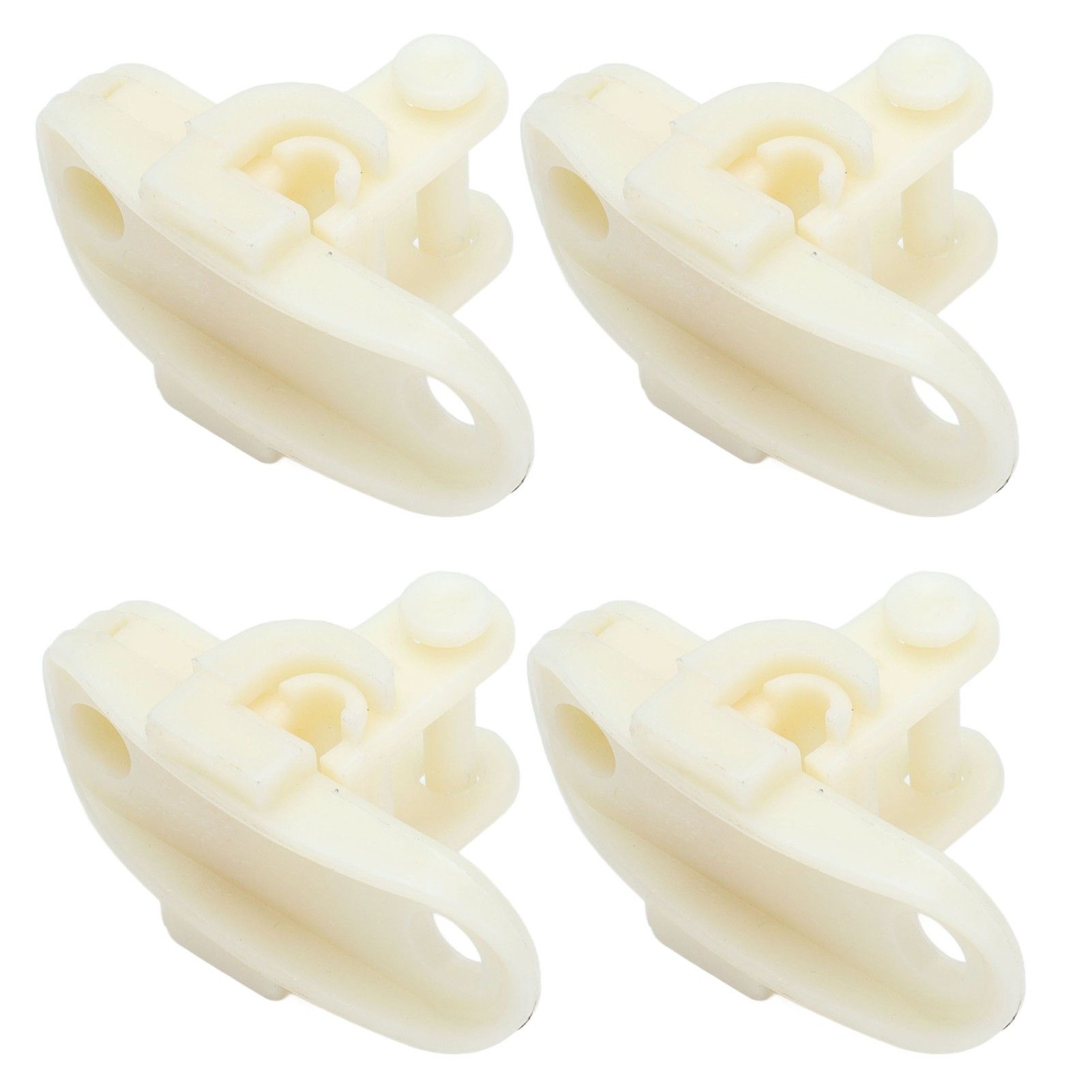 15pcs Greenhouses Pulley Plastic White Durable Ventilator Pulley Wheel for view 5