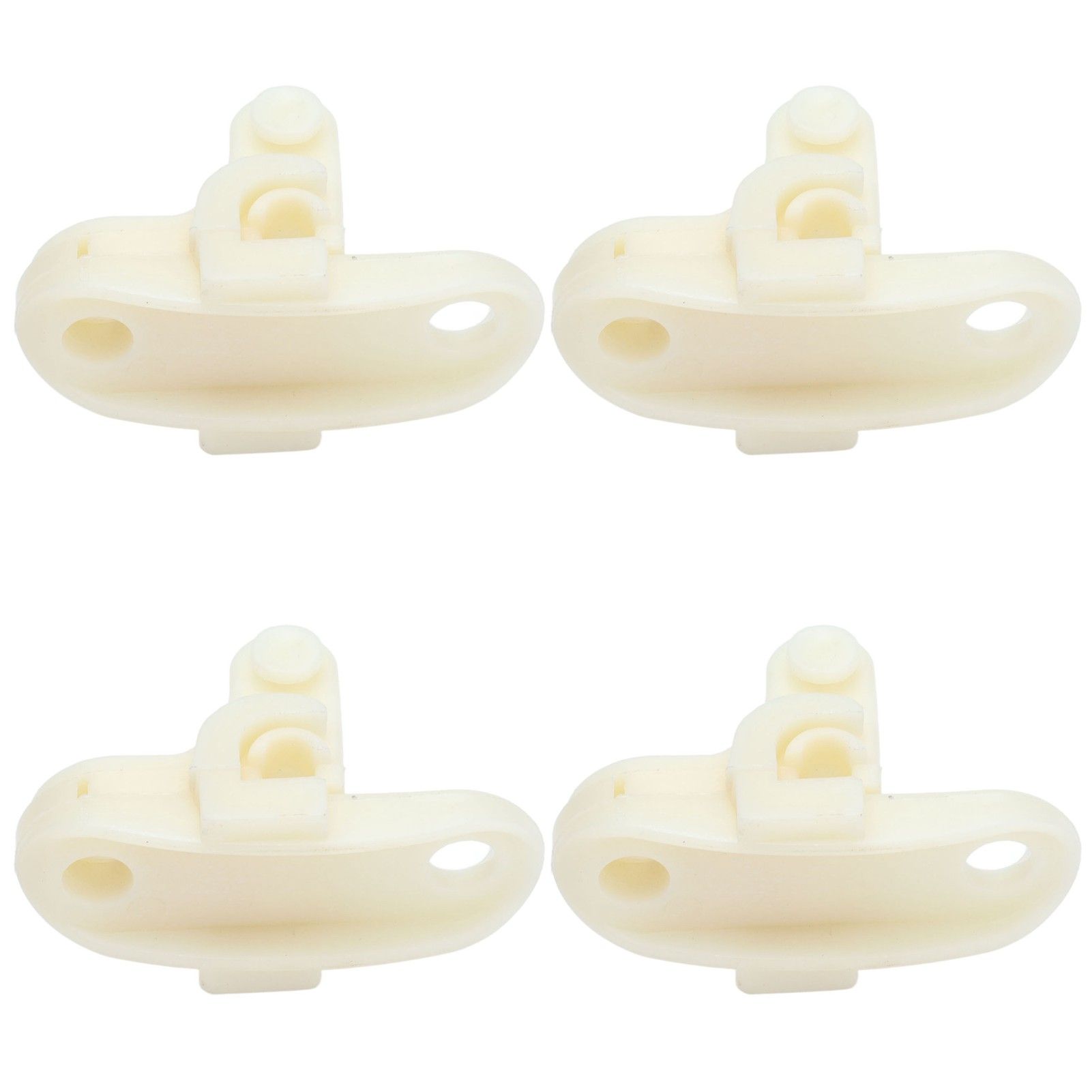 15pcs Greenhouses Pulley Plastic White Durable Ventilator Pulley Wheel for view 7
