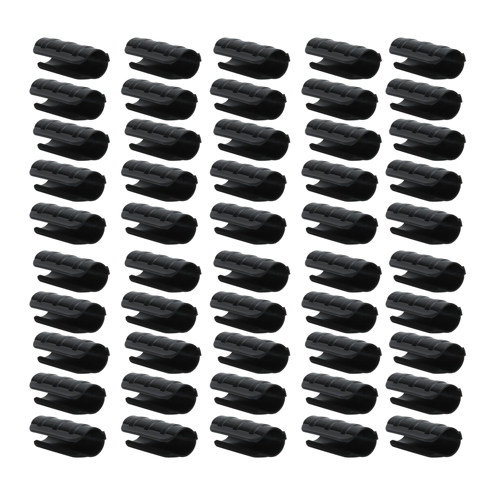 50PCS 10cm Greenhouse Film Clamp Heat Resistant Tube Clip Gardening Frame Pipe view 7
