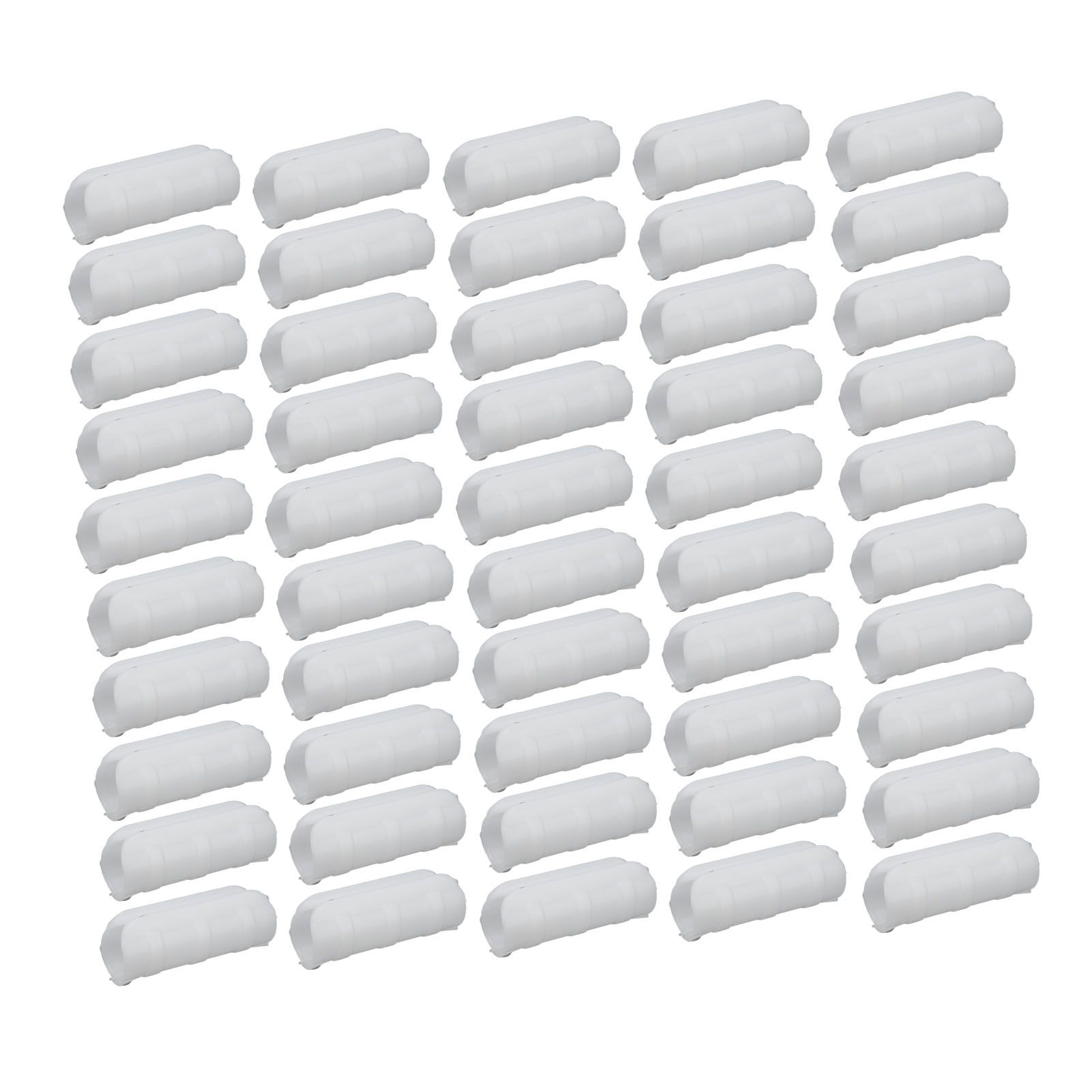 50PCS 10cm Greenhouse Film Clamp Heat Resistant Tube Clip Gardening Frame Pipe view 3