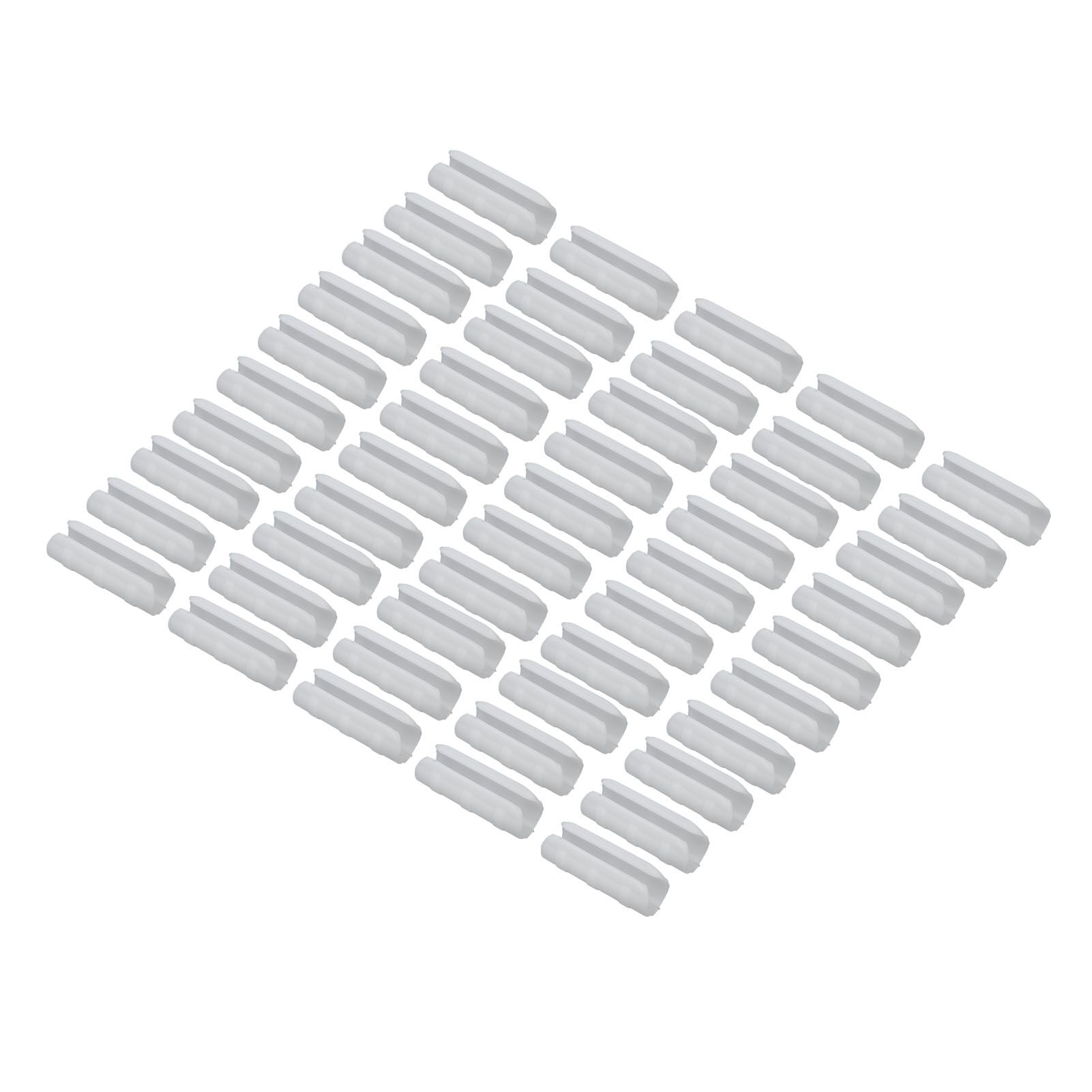 50PCS 10cm Greenhouse Film Clamp Heat Resistant Tube Clip Gardening Frame Pipe view 4