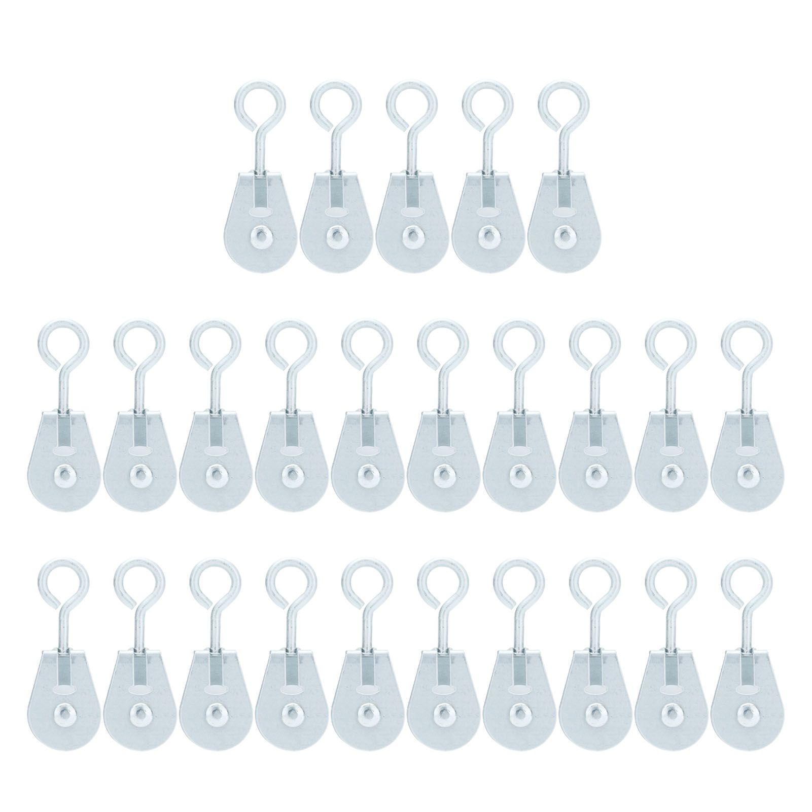 25pcs Pulley Durable Wearable Small Compact Easy Replaceable Convenient