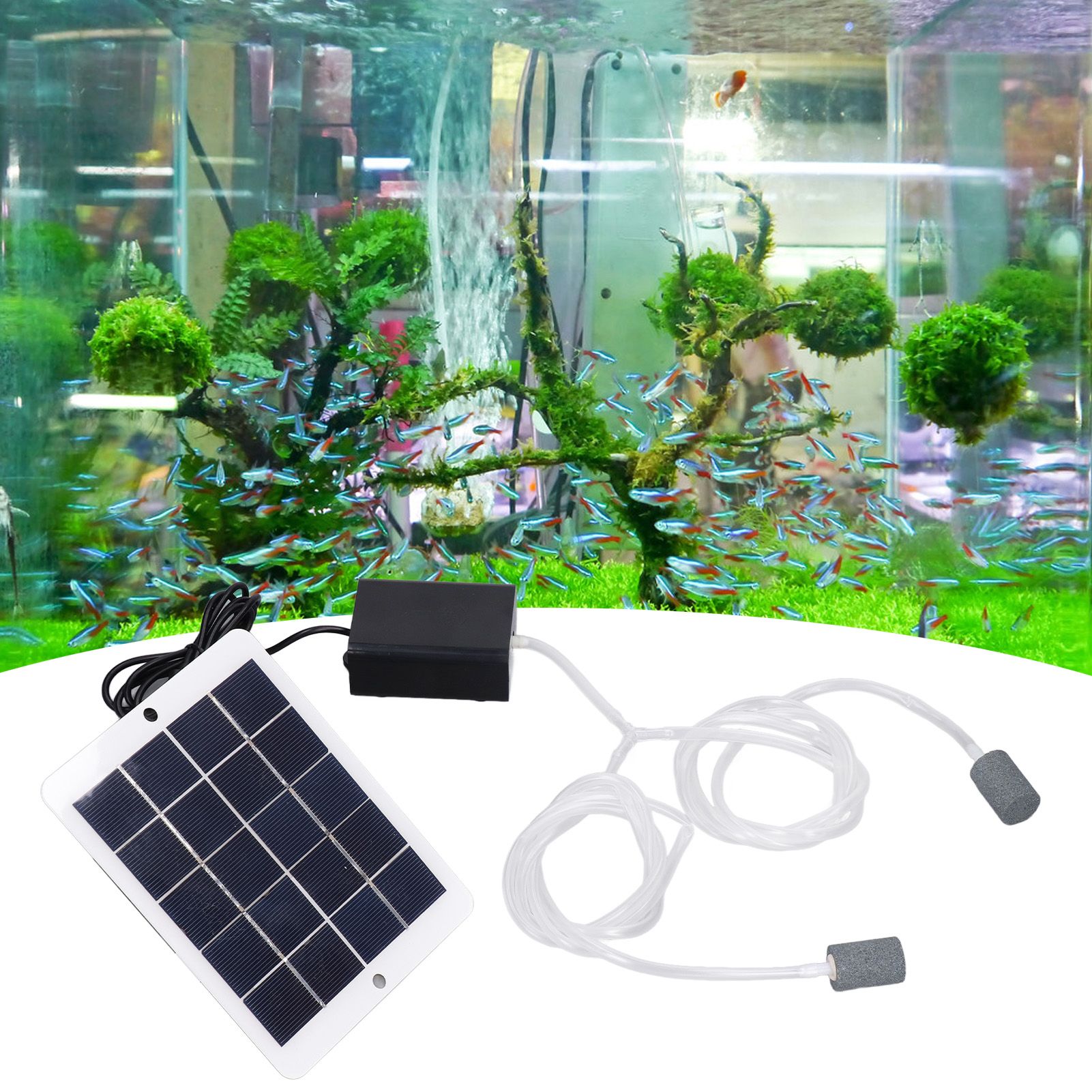 Solar Oxygen Pump Multipurpose Convenient Installation Easy to Carry Portable view 11