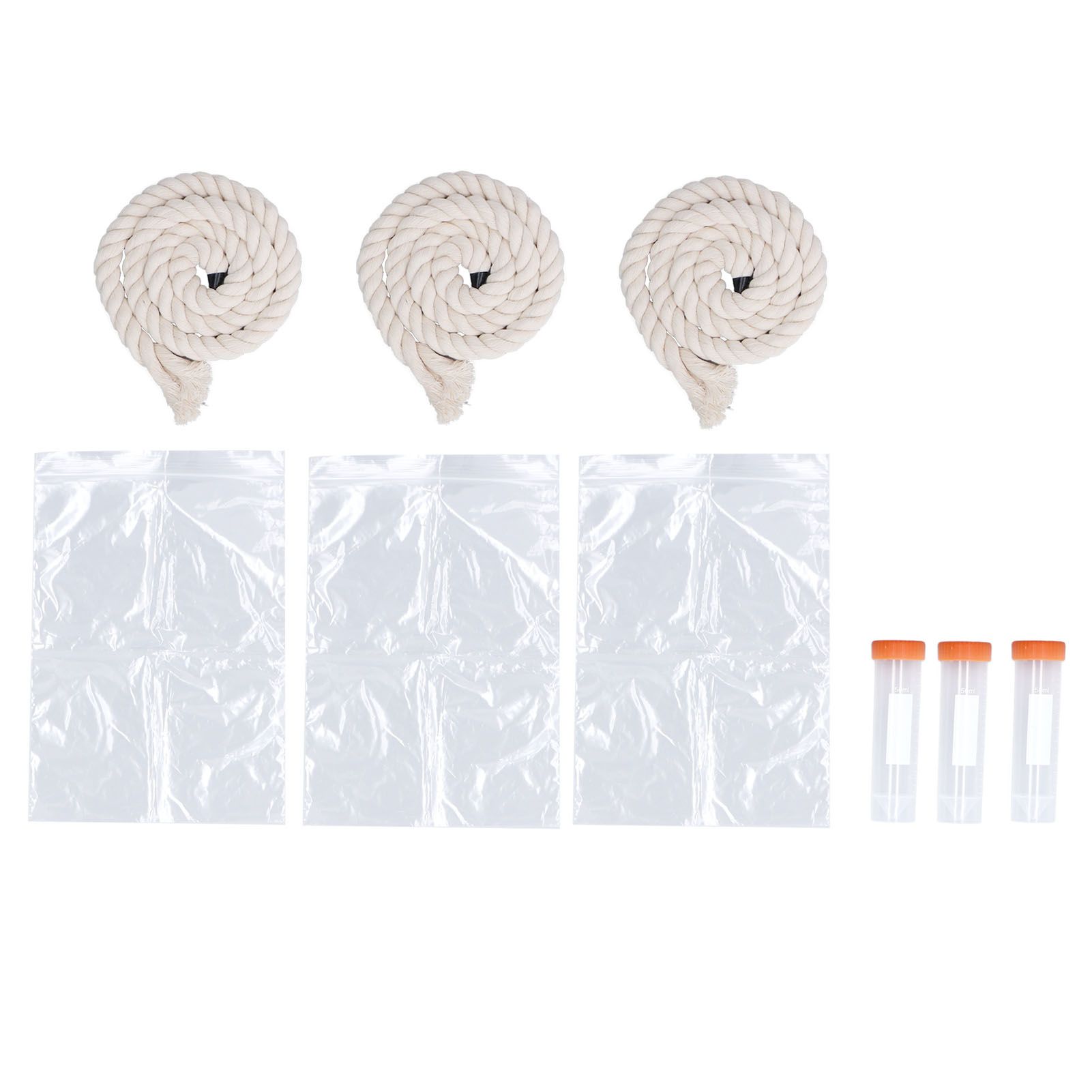 3Sets Saliva Sampling Rope Strong Practicability Complete Tools Soft Cotton — image 1