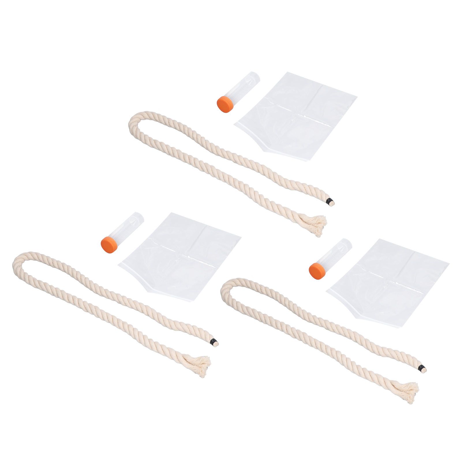 3Sets Saliva Sampling Rope Strong Practicability Complete Tools Soft Cotton view 4