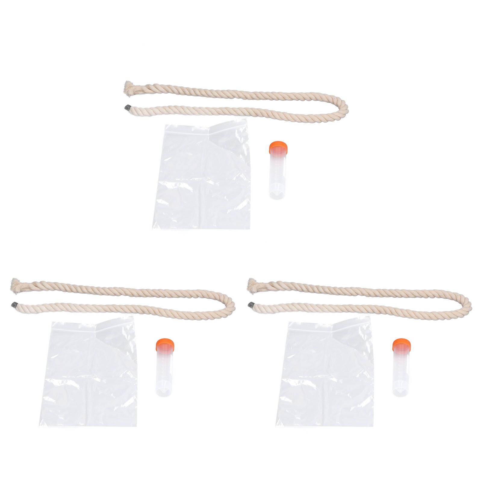 3Sets Saliva Sampling Rope Strong Practicability Complete Tools Soft Cotton view 8