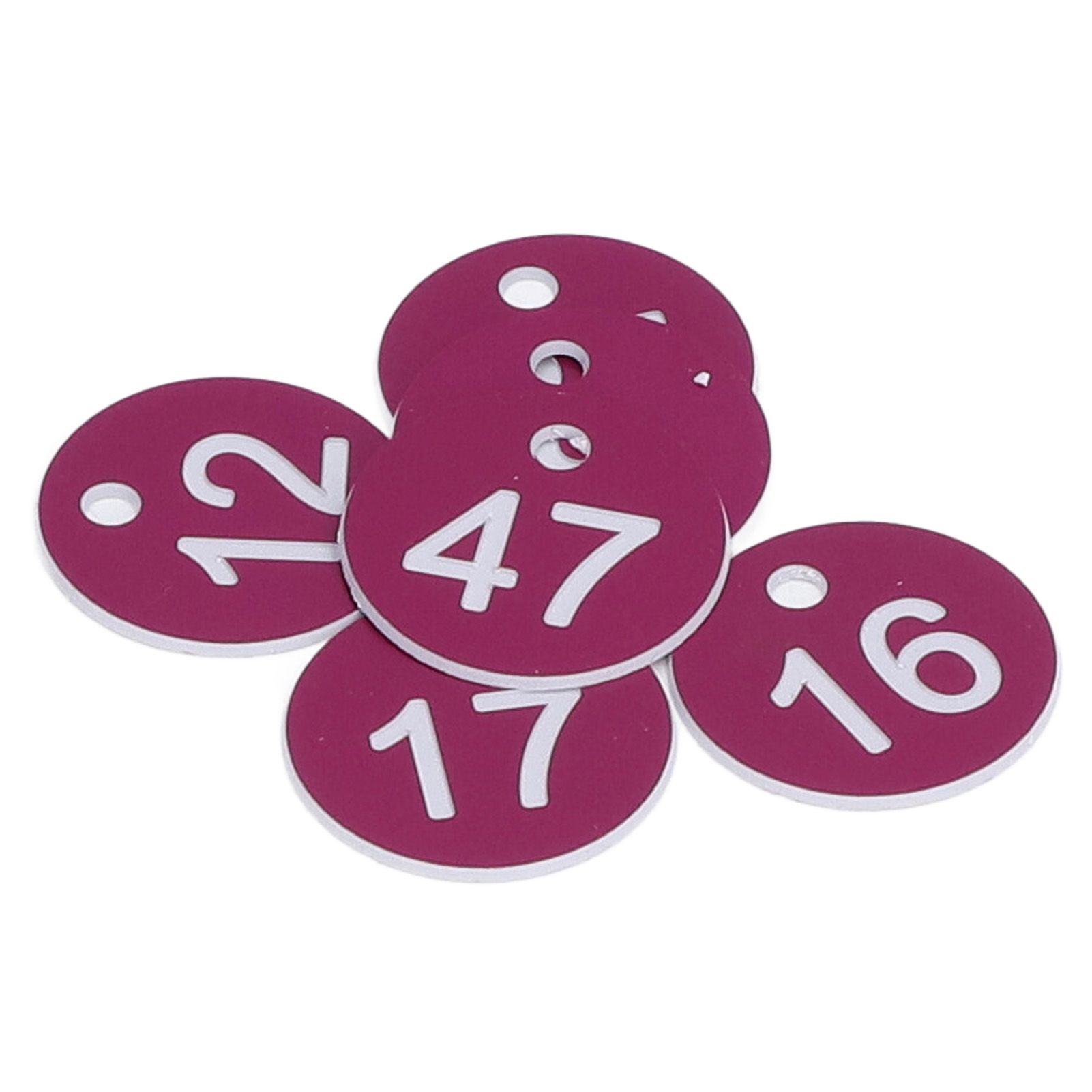 50Pcs Numbered Label Round Simple Beautiful Beehive Tag Breeding Supplies for view 14