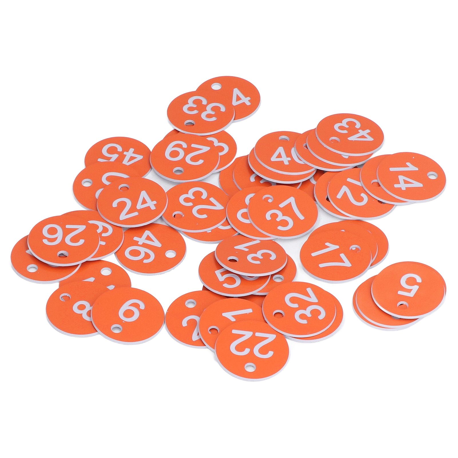 50Pcs Numbered Label Round Simple Beautiful Beehive Tag Breeding Supplies for view 2