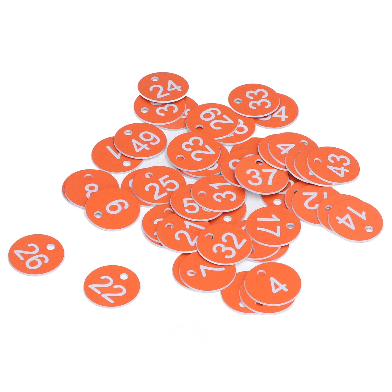 50Pcs Numbered Label Round Simple Beautiful Beehive Tag Breeding Supplies for view 6