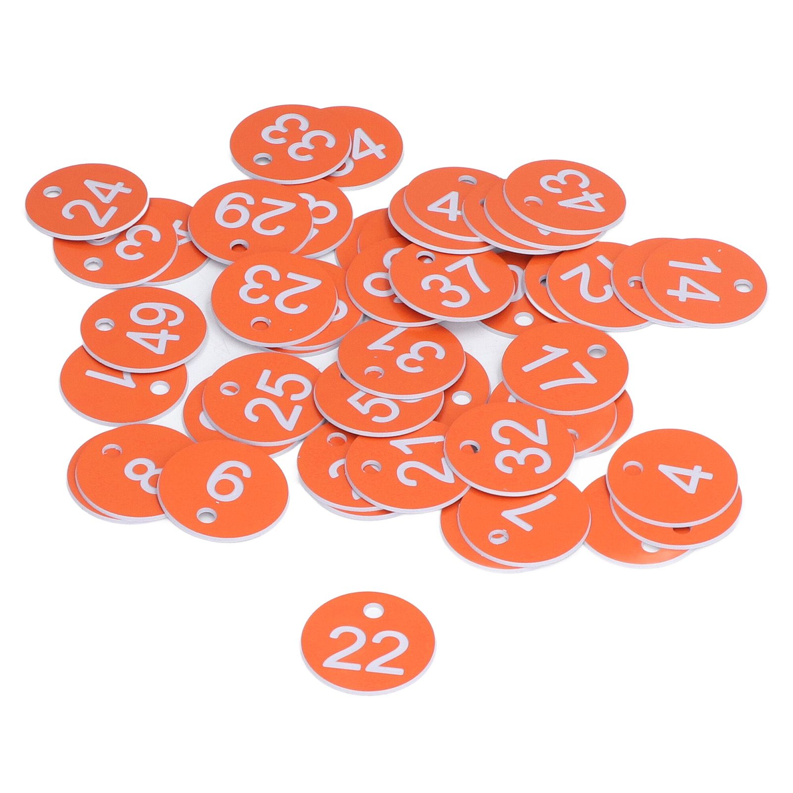 50Pcs Numbered Label Round Simple Beautiful Beehive Tag Breeding Supplies for view 9