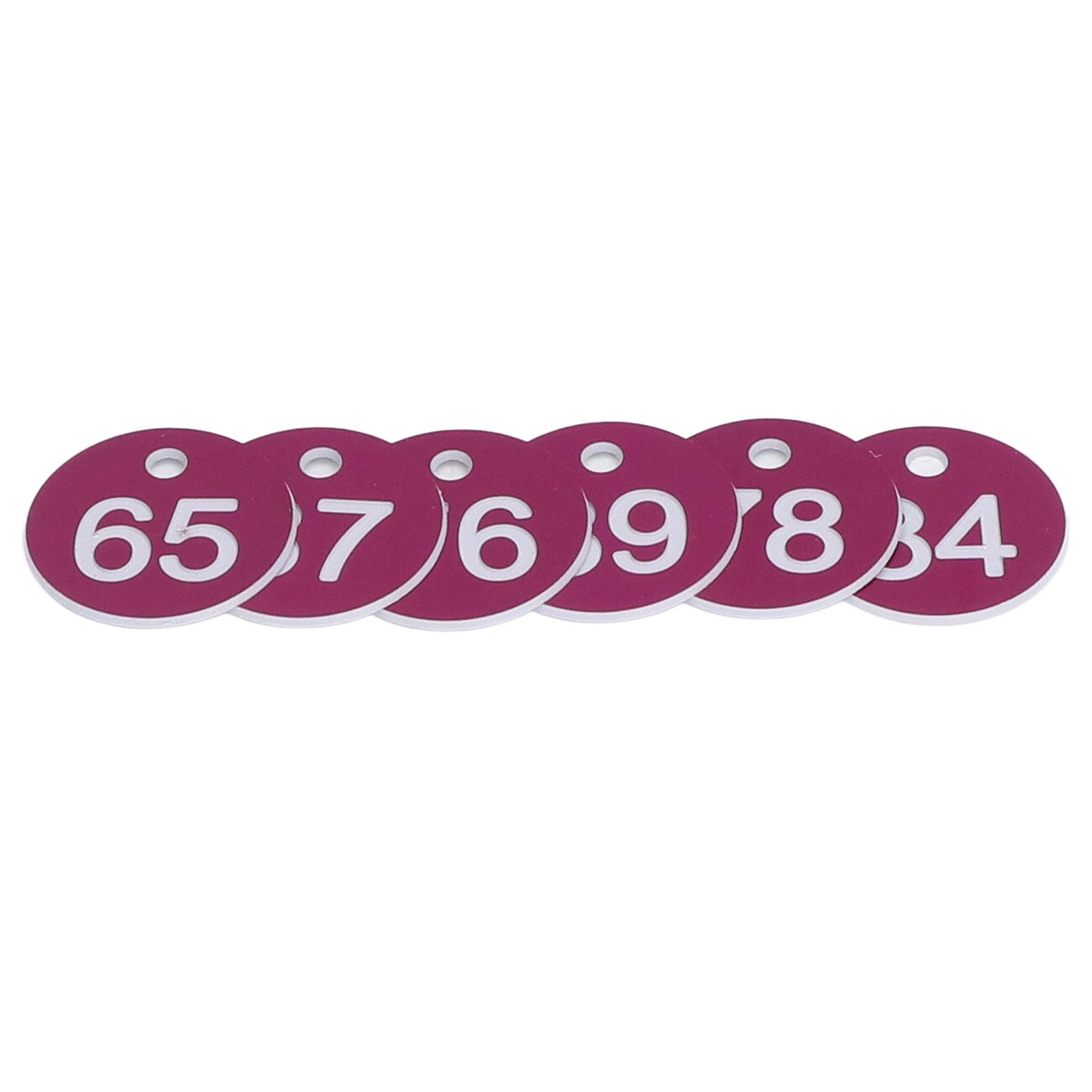 50Pcs Numbered Label Round Simple Beautiful Beehive Tag Breeding Supplies for view 4