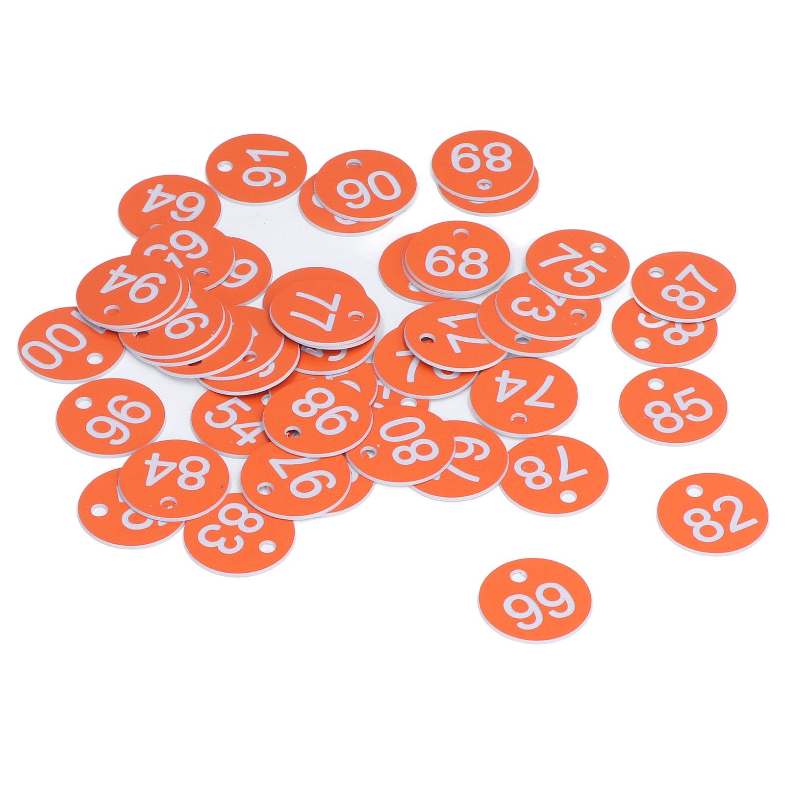 50Pcs Numbered Label Round Simple Beautiful Beehive Tag Breeding Supplies for view 2