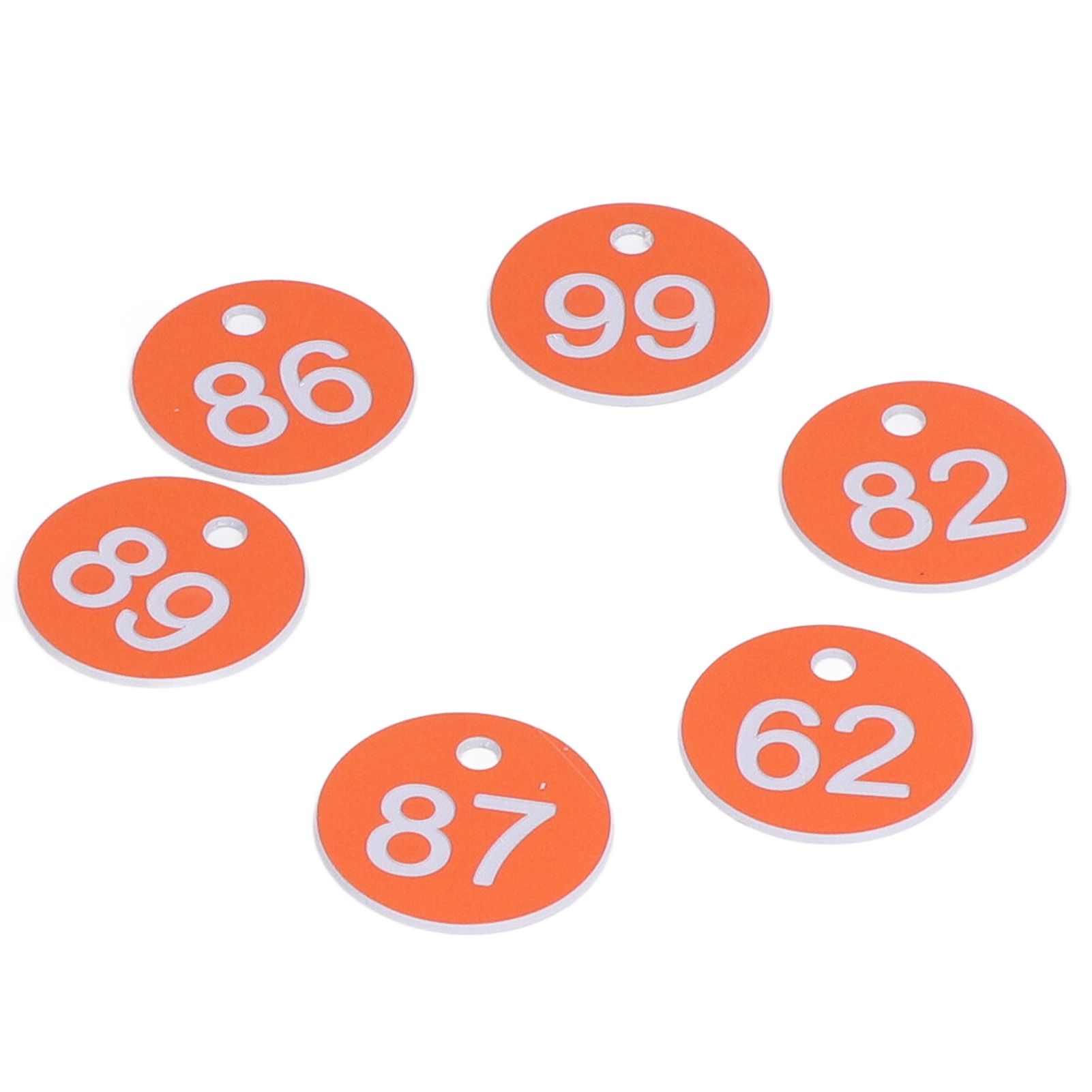 50Pcs Numbered Label Round Simple Beautiful Beehive Tag Breeding Supplies for view 5
