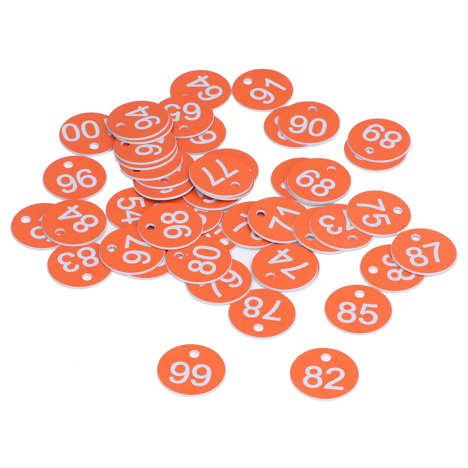 50Pcs Numbered Label Round Simple Beautiful Beehive Tag Breeding Supplies for view 6