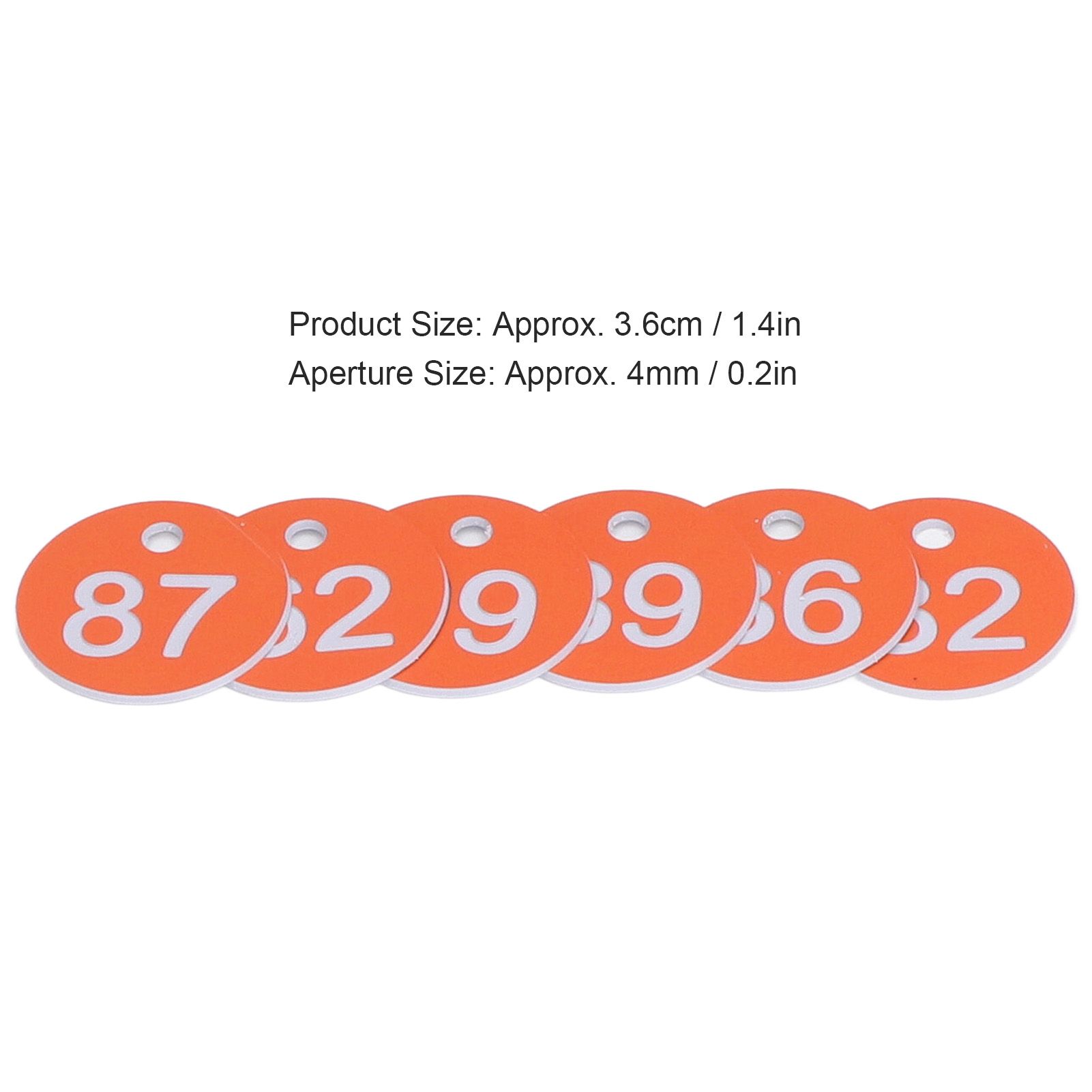 50Pcs Numbered Label Round Simple Beautiful Beehive Tag Breeding Supplies for view 13