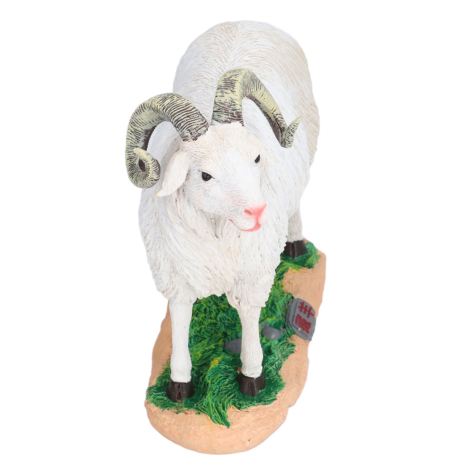 Sheep Statue Cute Vivid Rustic Waterproof Resin Sheep Figurine for Home Yard view 10