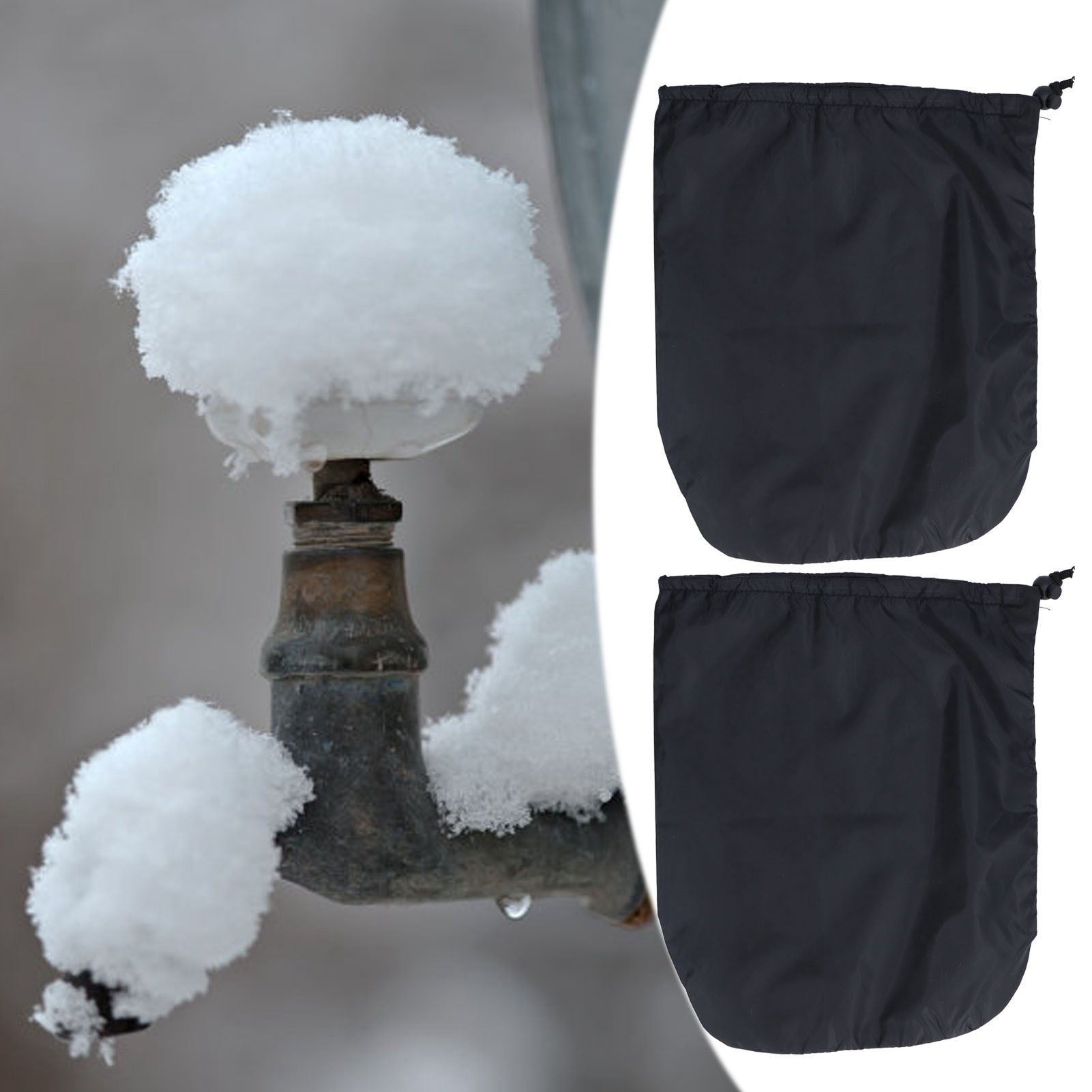 4PCS Car Rearview Mirror Protective Cover 190T Polyester Taffeta Faucet Frost view 11