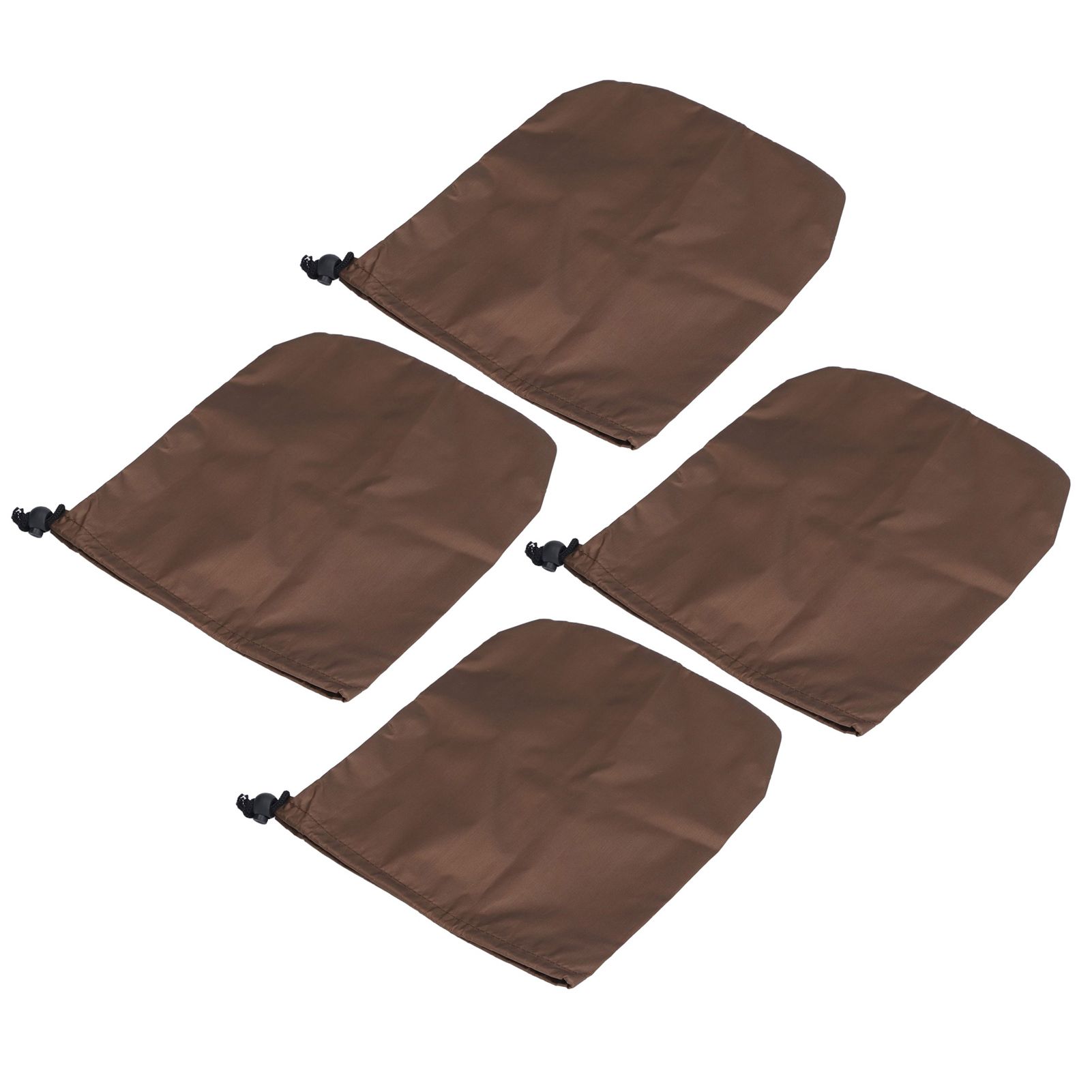 4PCS Car Rearview Mirror Protective Cover 190T Polyester Taffeta Faucet Frost view 5