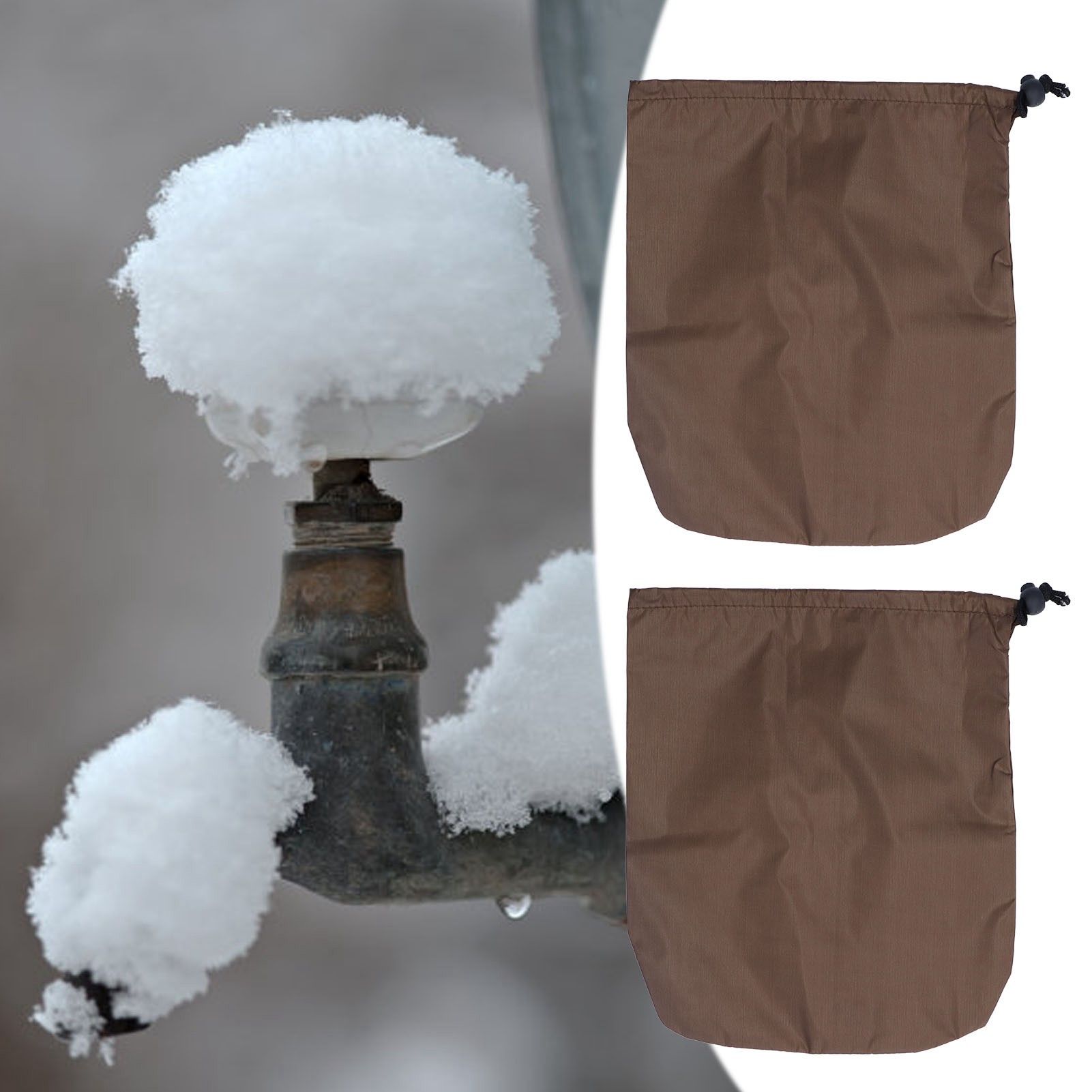 4PCS Car Rearview Mirror Protective Cover 190T Polyester Taffeta Faucet Frost view 11