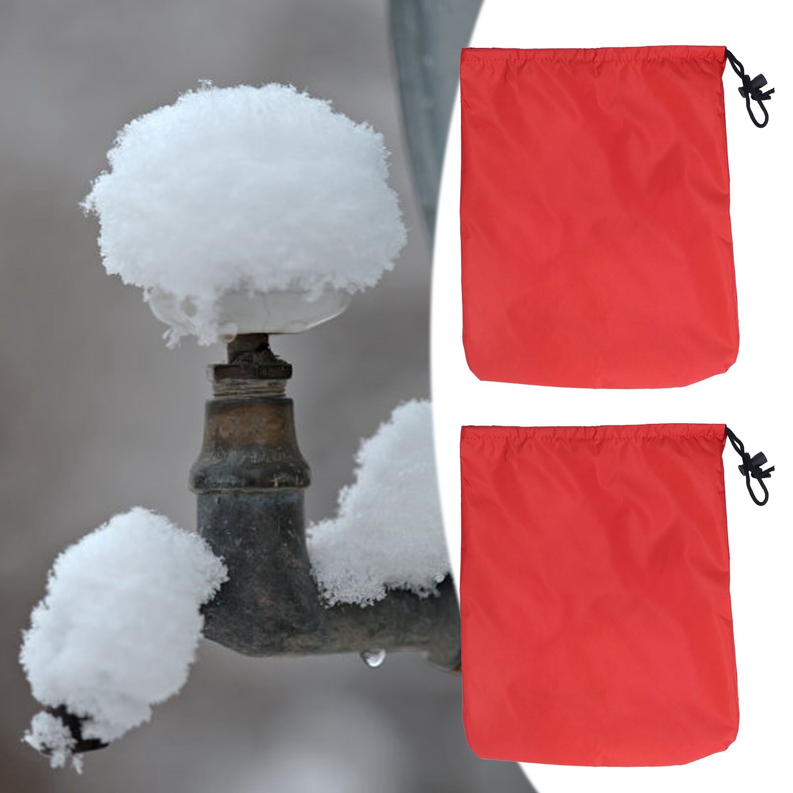 4PCS Car Rearview Mirror Protective Cover 190T Polyester Taffeta Faucet Frost view 11