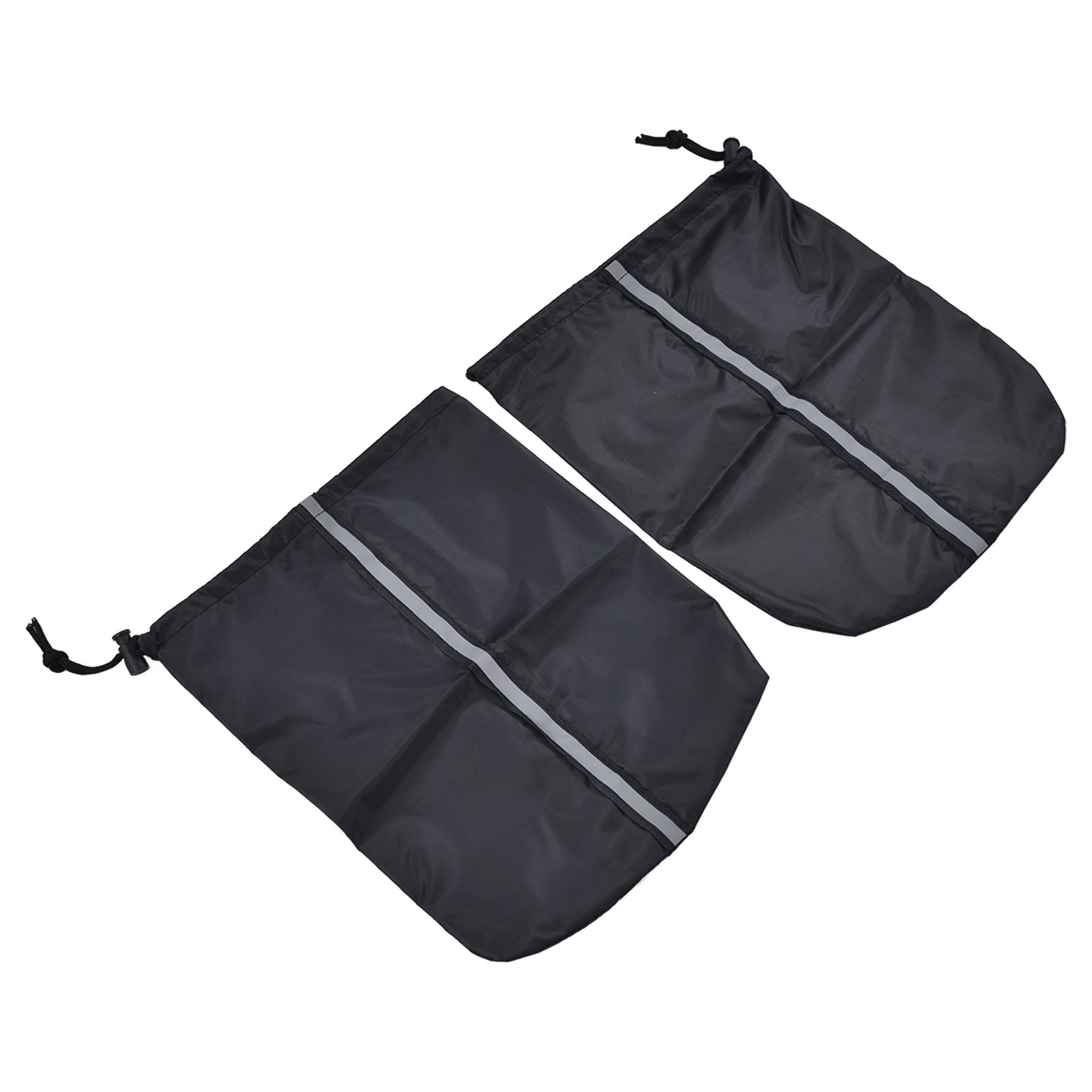 33x27cm Universal Car Mirror Cover Side View Mirror Cover Black Auto Rearview view 5