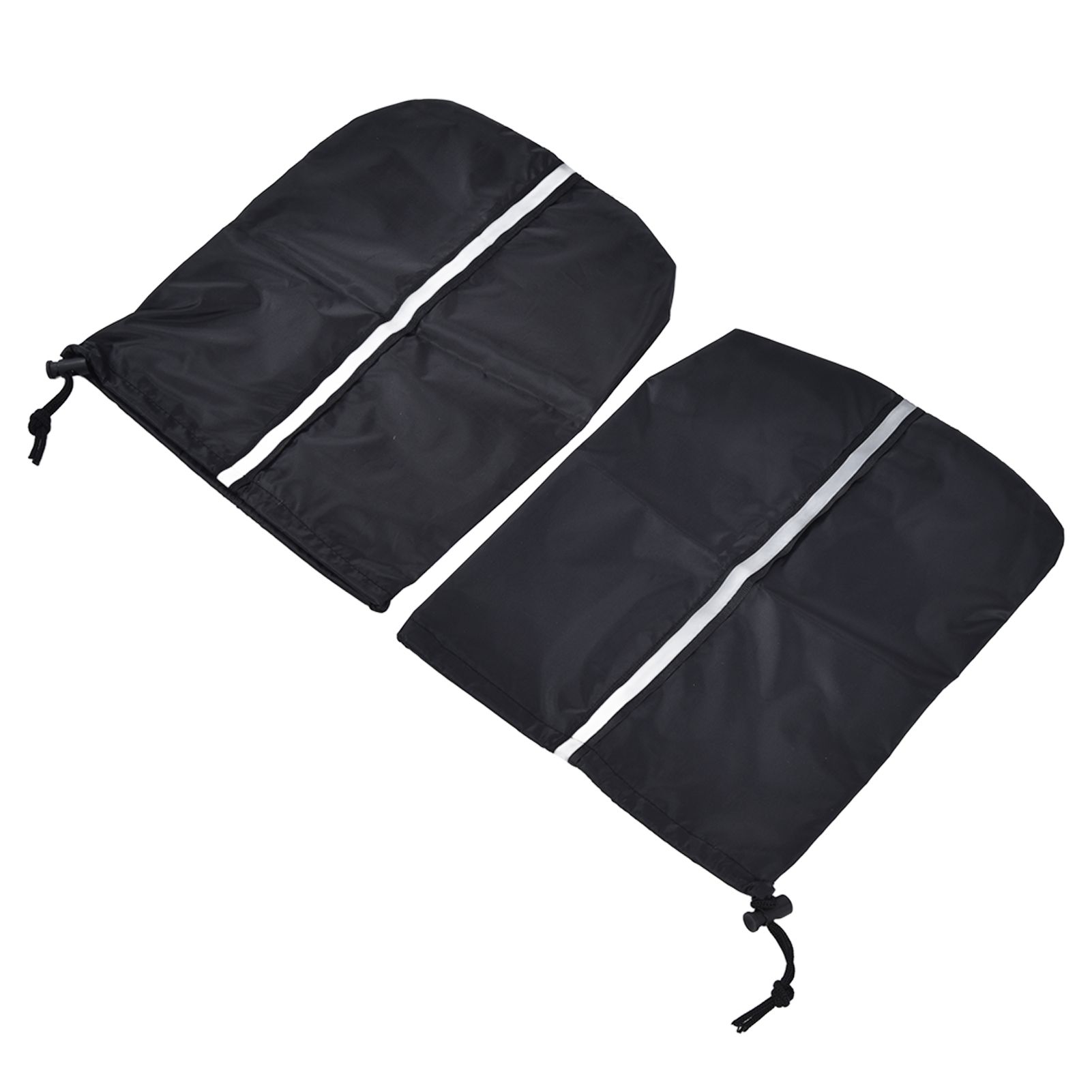 33x27cm Universal Car Mirror Cover Side View Mirror Cover Black Auto Rearview view 6