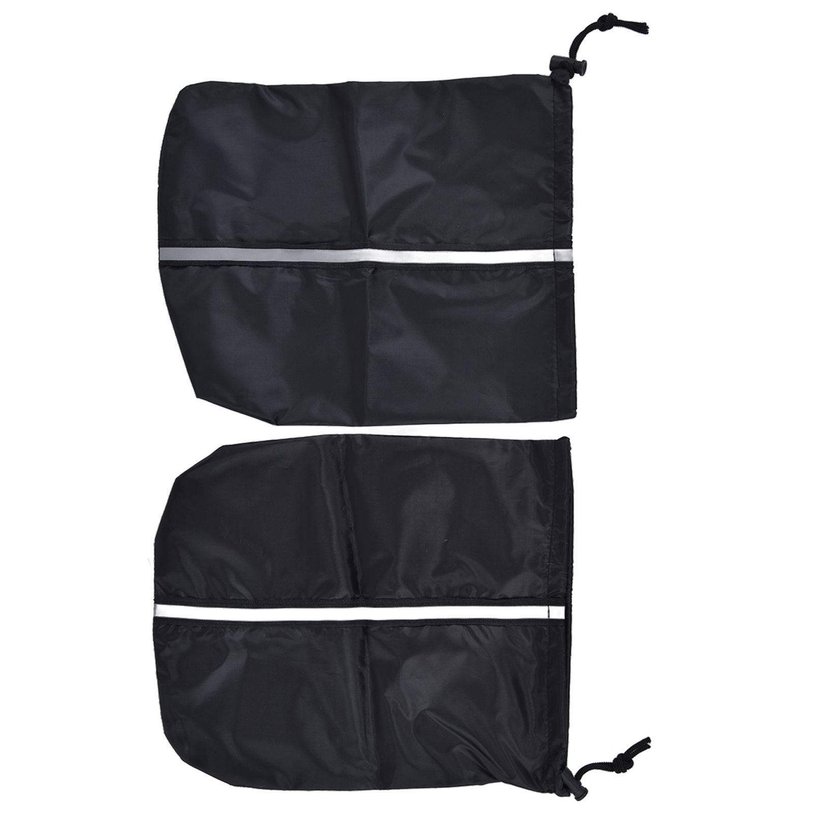 33x27cm Universal Car Mirror Cover Side View Mirror Cover Black Auto Rearview view 9