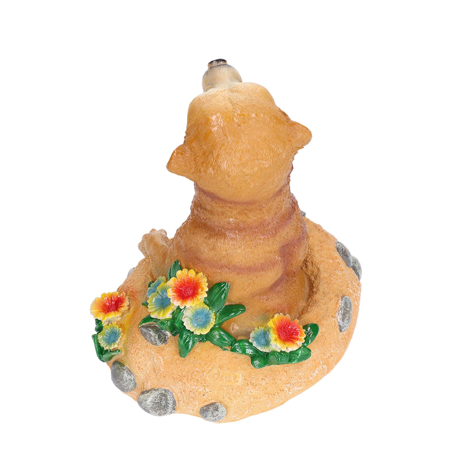 Straw Hat Meerkat Ornaments Meerkat Garden Statue Flower Pot Decoration Resin view 14