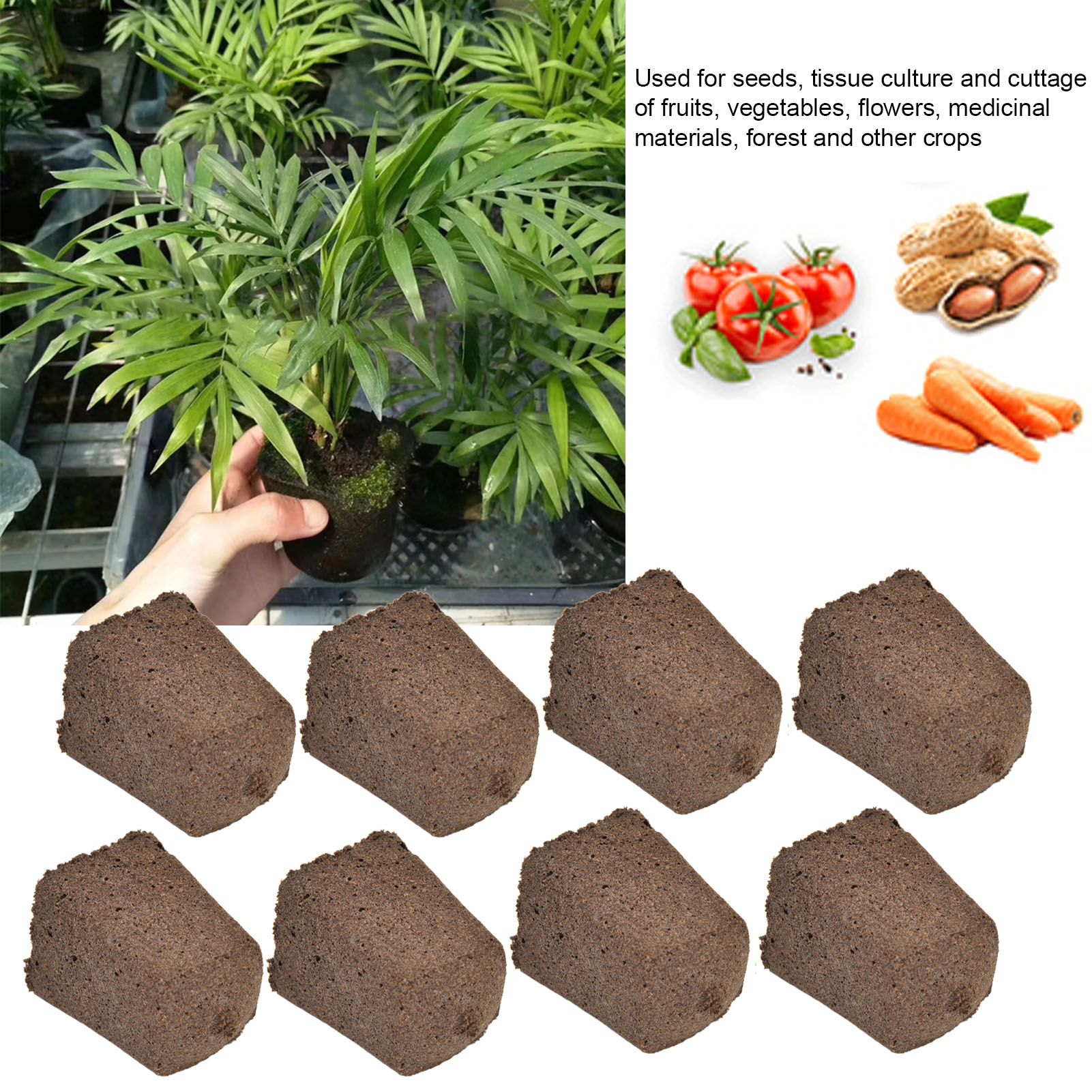 50pcs Growth Plugs Environet Seed Starter Plugs for Seed Starting Hydroponic view 15