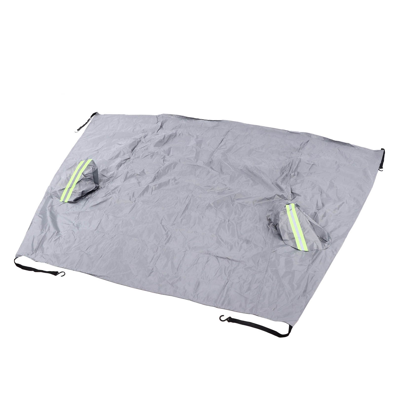 Windshield Cover Waterproof Snowproof Large Coverage Area Universal Windshield view 7