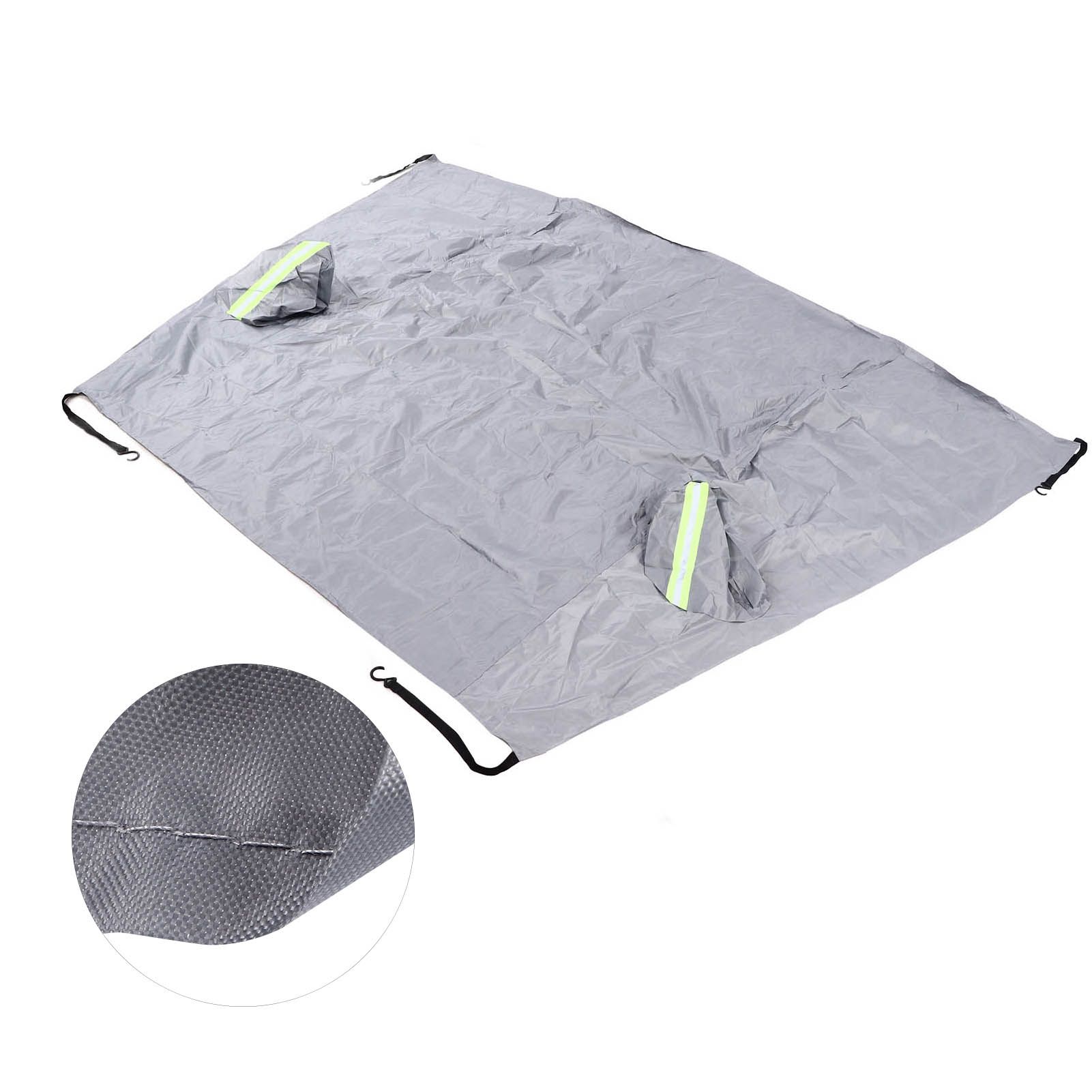 Windshield Cover Waterproof Snowproof Large Coverage Area Universal Windshield view 9