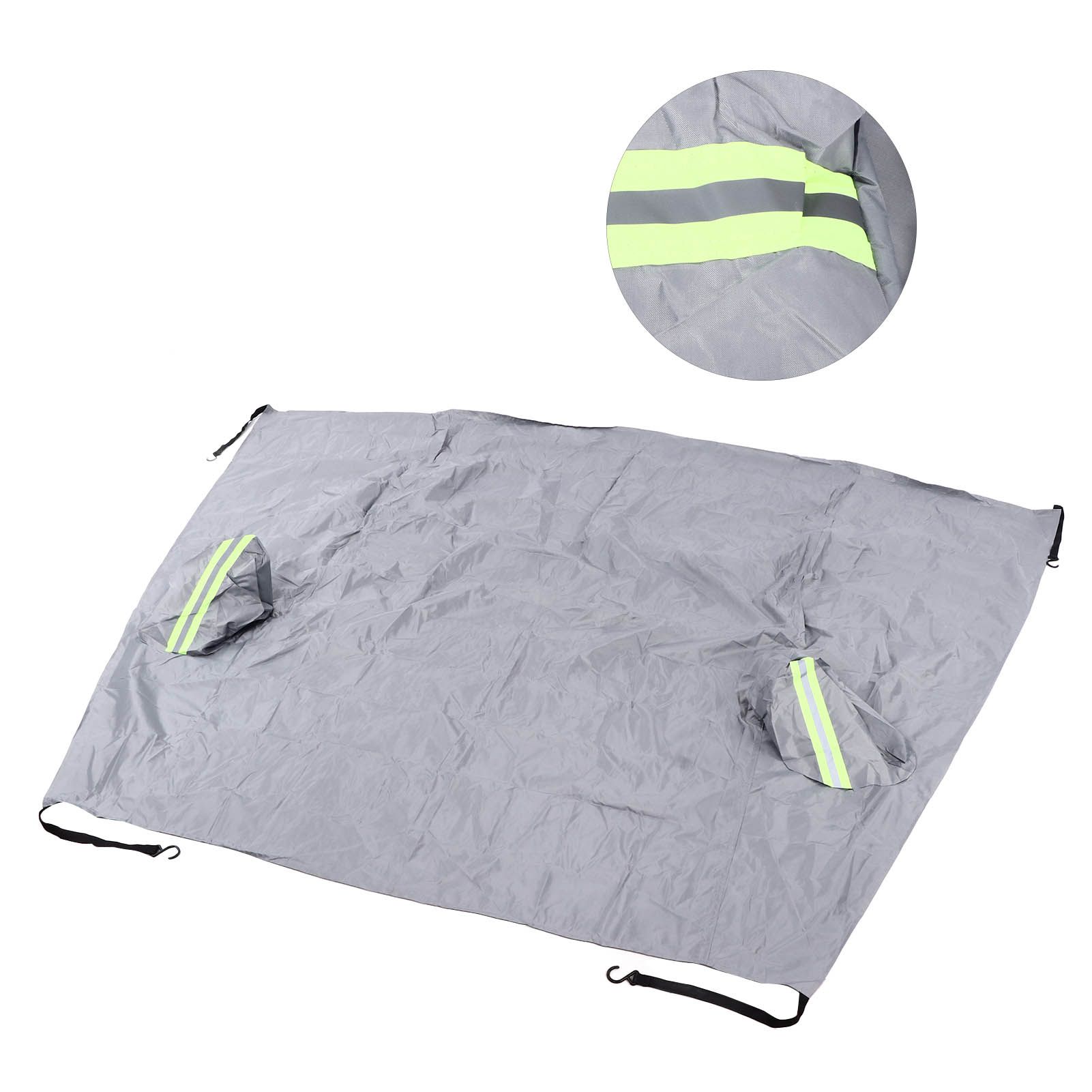 Windshield Cover Waterproof Snowproof Large Coverage Area Universal Windshield view 10