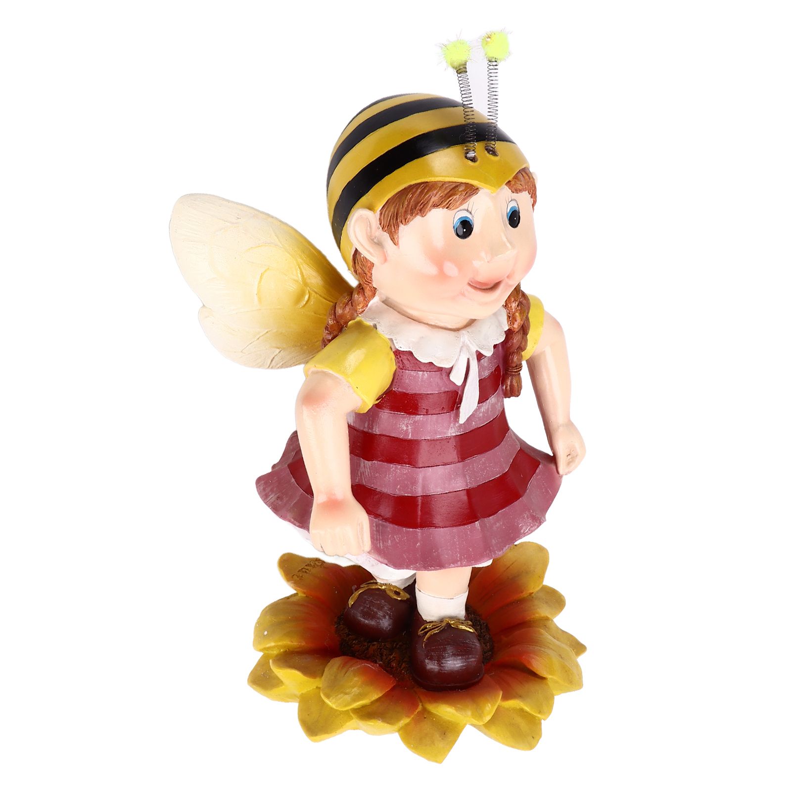 Garden Resin Ornament Cartoon Bee Waterproof Pastoral Style Outdoor Statue for view 4