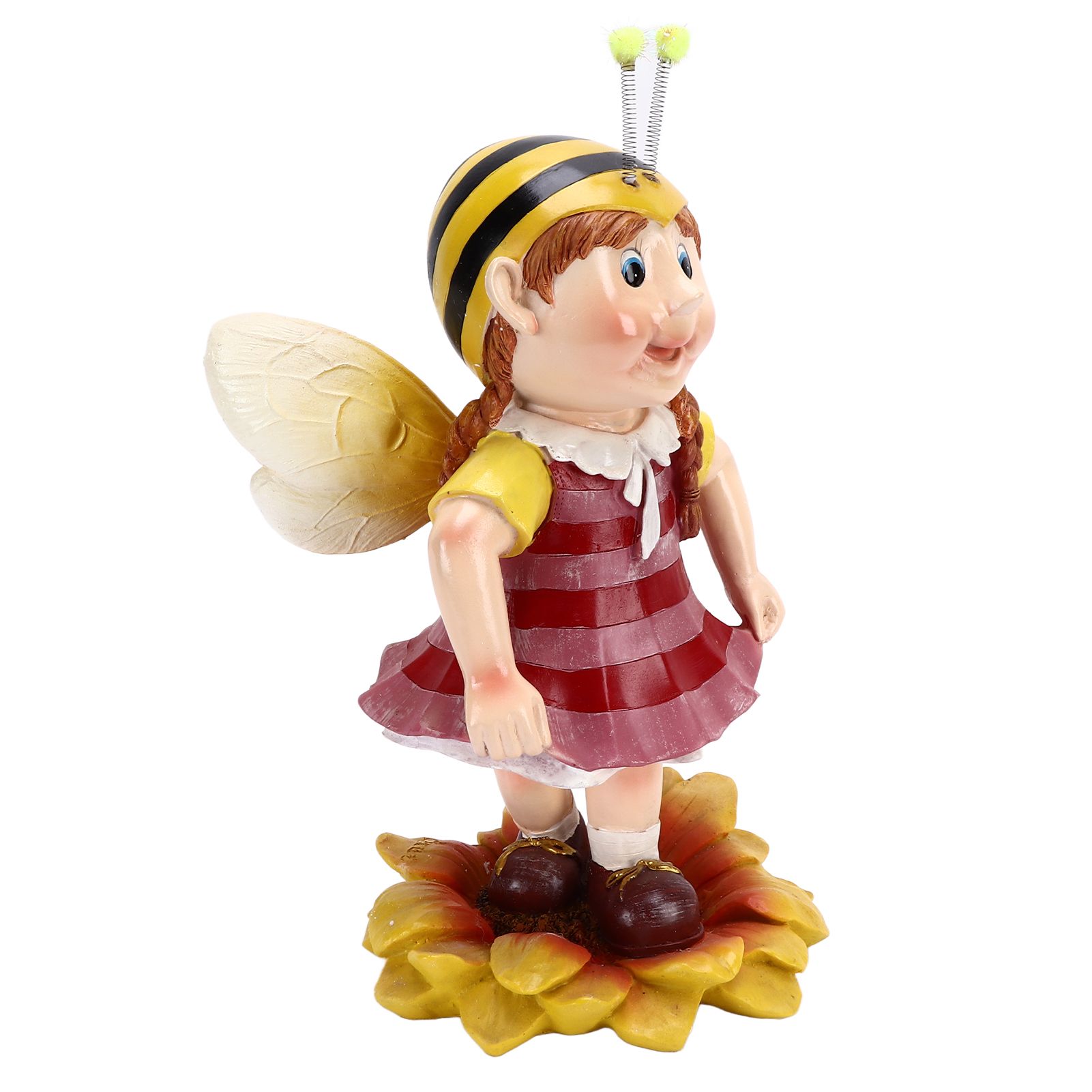 Garden Resin Ornament Cartoon Bee Waterproof Pastoral Style Outdoor Statue for view 6