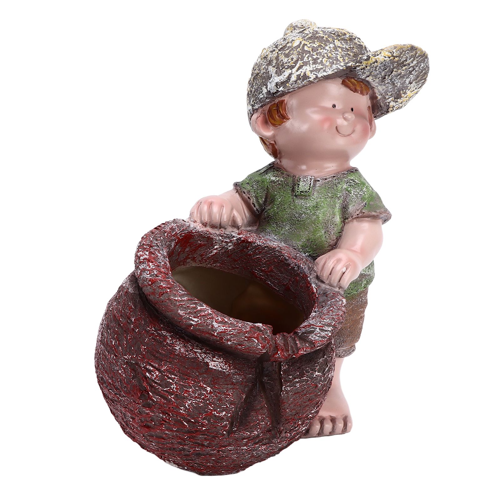 Flower Pot Ornament Cartoon Kid Shape Waterproof Textured Exquisite Vivid view 4