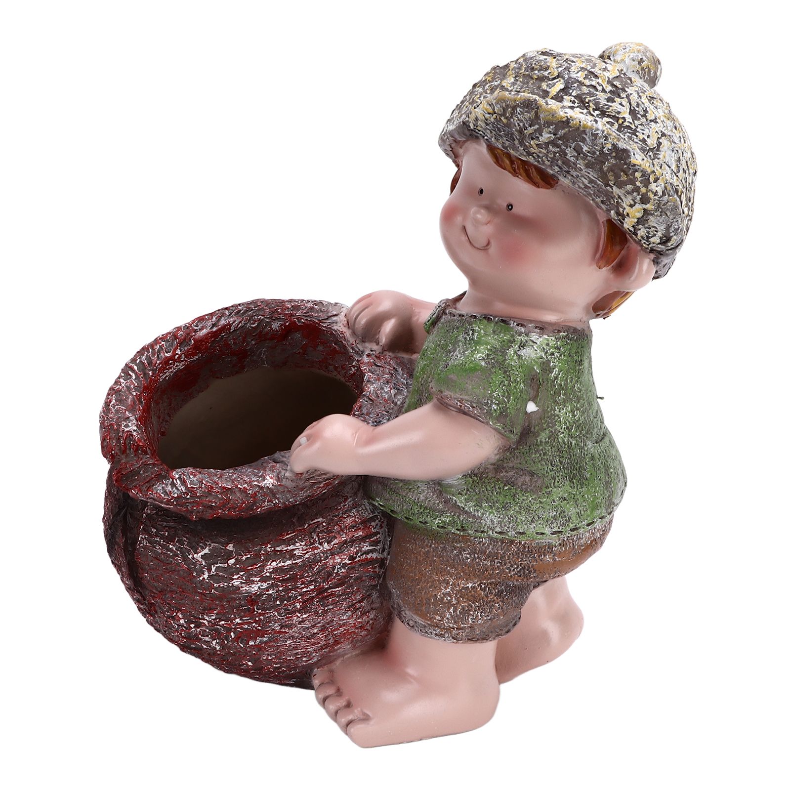 Flower Pot Ornament Cartoon Kid Shape Waterproof Textured Exquisite Vivid view 7