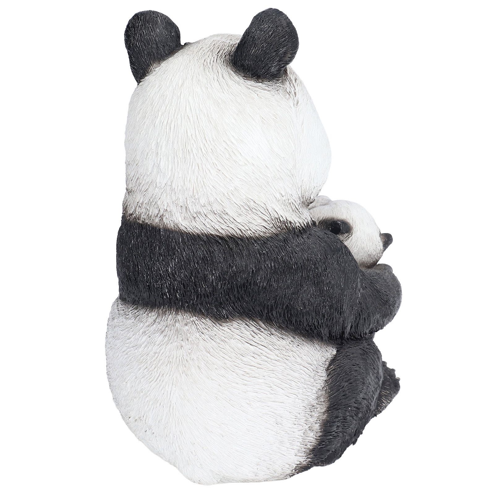 Simulation Panda Ornaments Synthetic Resin Bear Ornaments for Garden Lawn Desk view 10