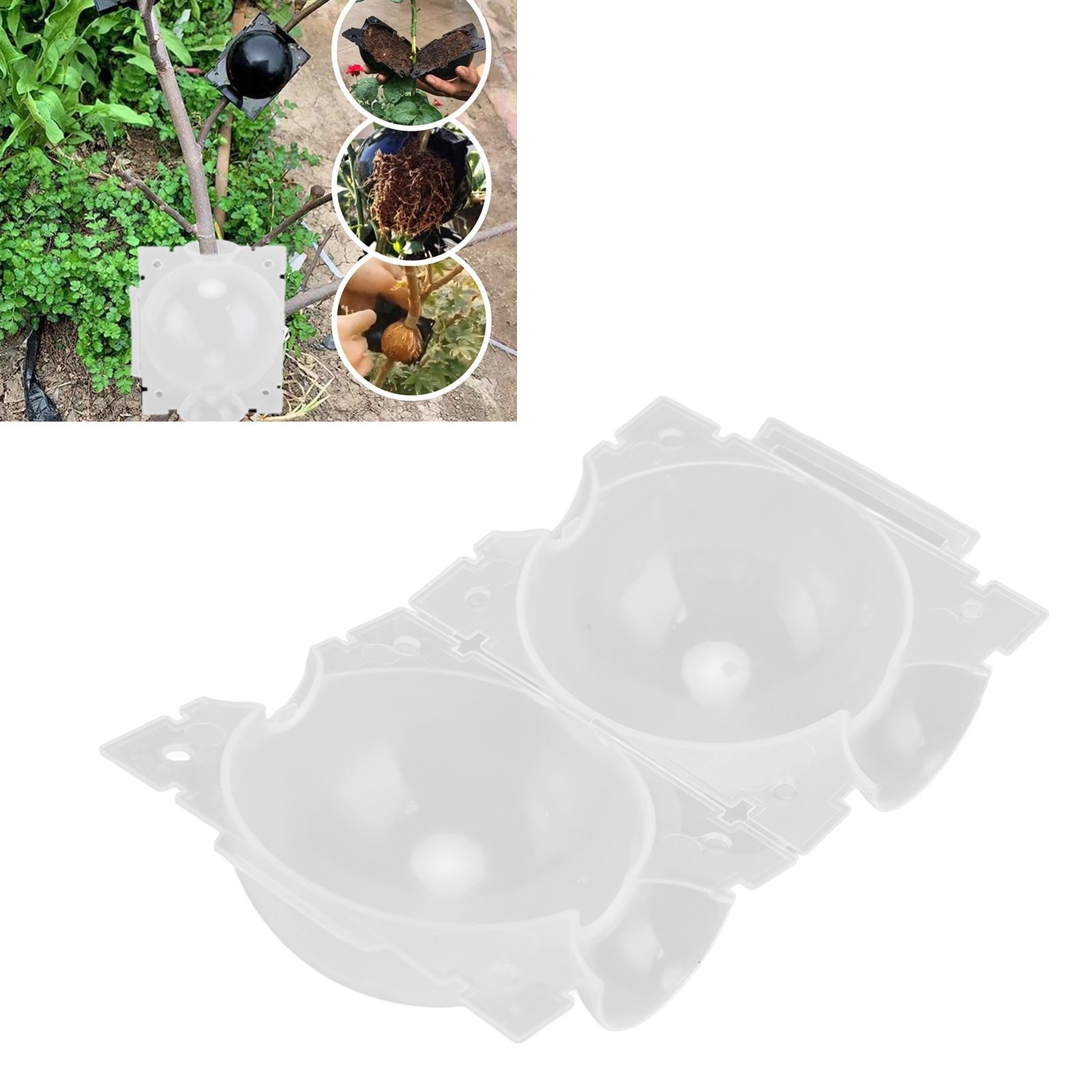 10PCS Plant Root Growing Box Sturdy Structure Security Lock Lightweight view 11