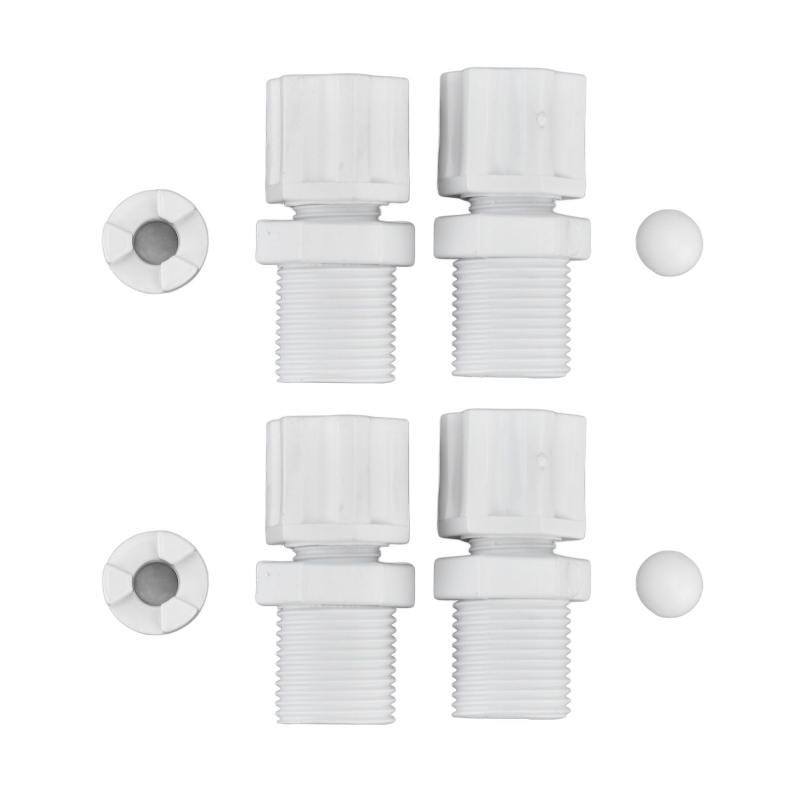 2Set Check Valve Inlet Fitting Adapter Assembly Swimming Pool Cleaning view 6
