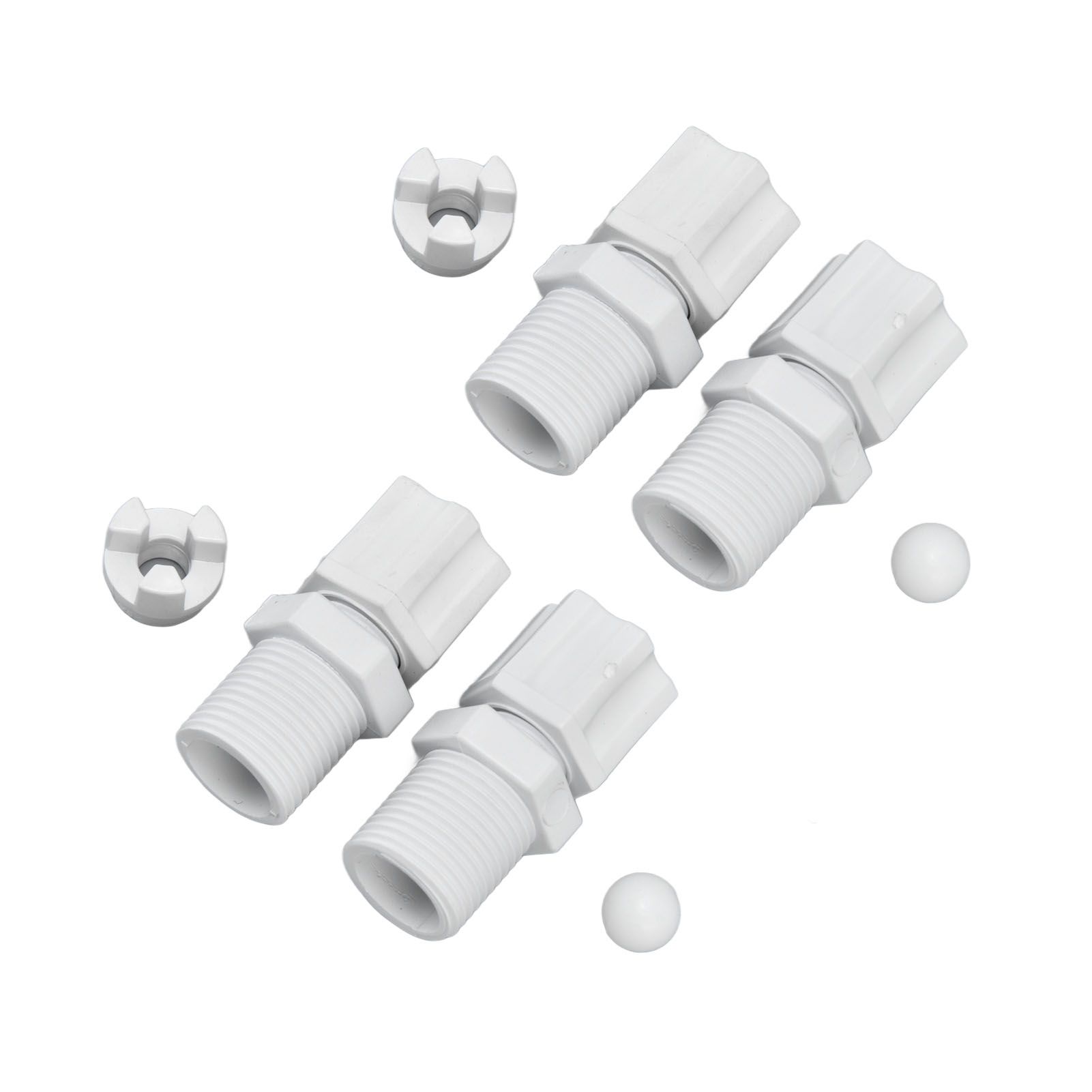 2Set Check Valve Inlet Fitting Adapter Assembly Swimming Pool Cleaning view 10