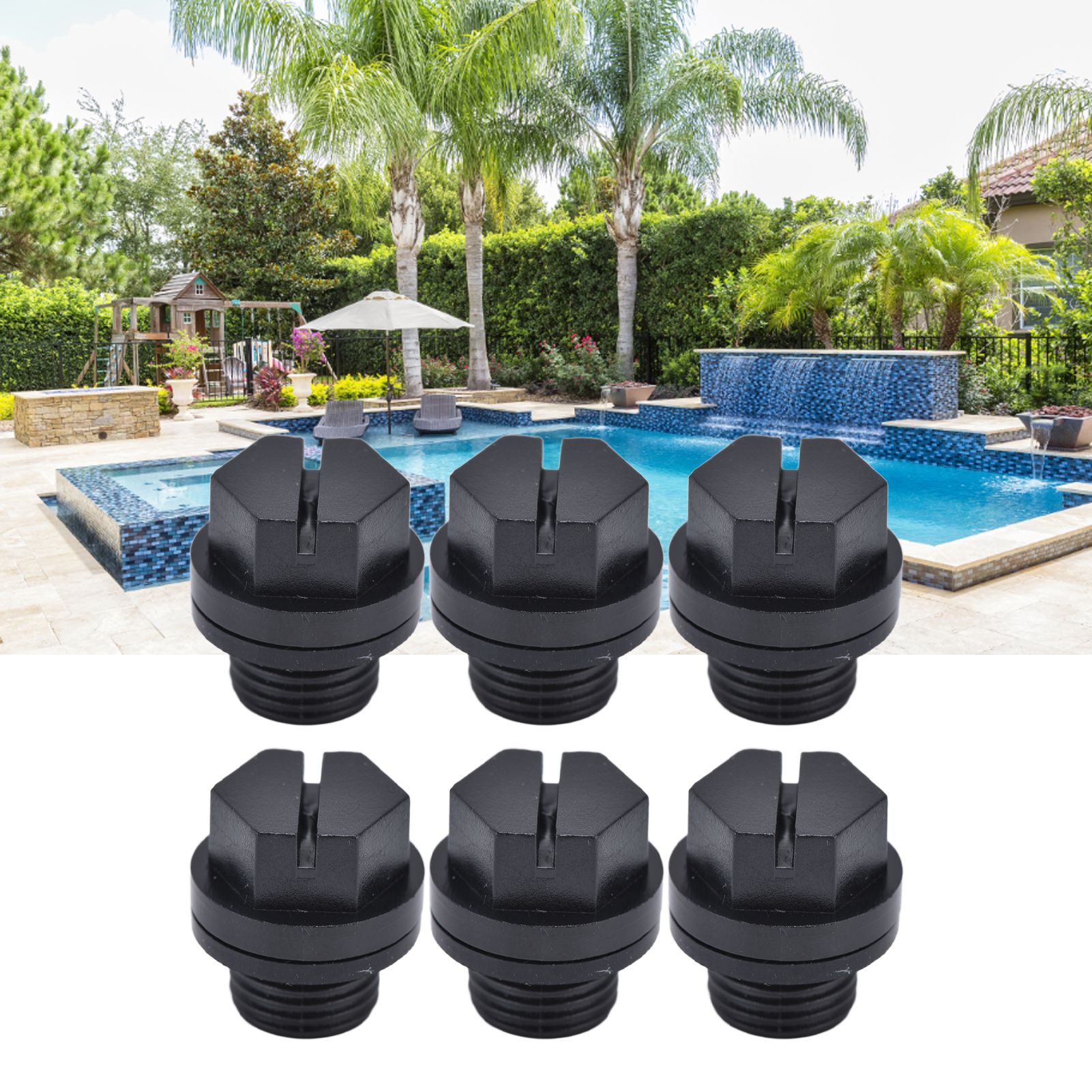 10PCS Drain Plug Fine Workmanship Simple Operation Rubber Material Small view 11