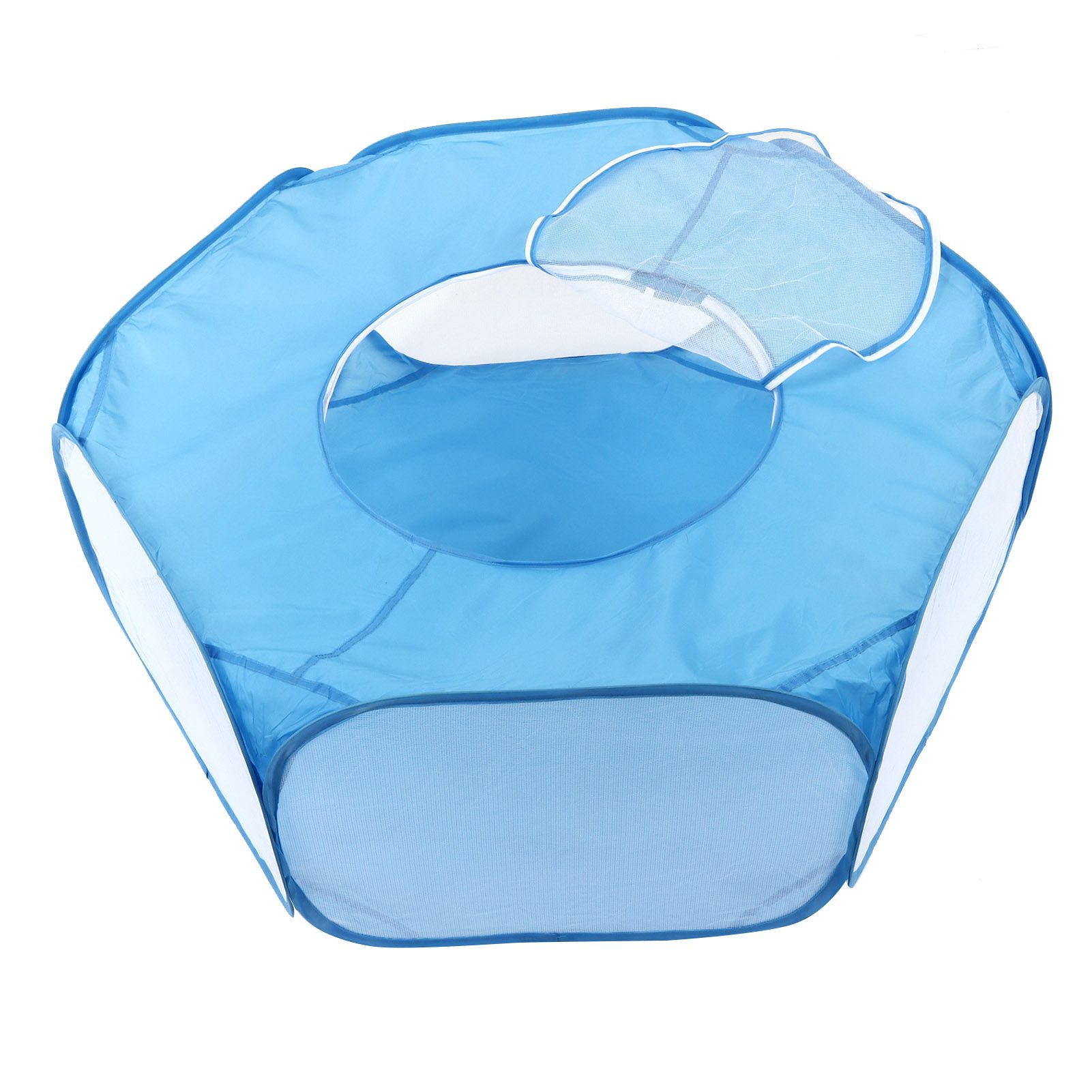 Pet Cage Tent Transparent Breathable Portable Small Animal Playpen for view 6