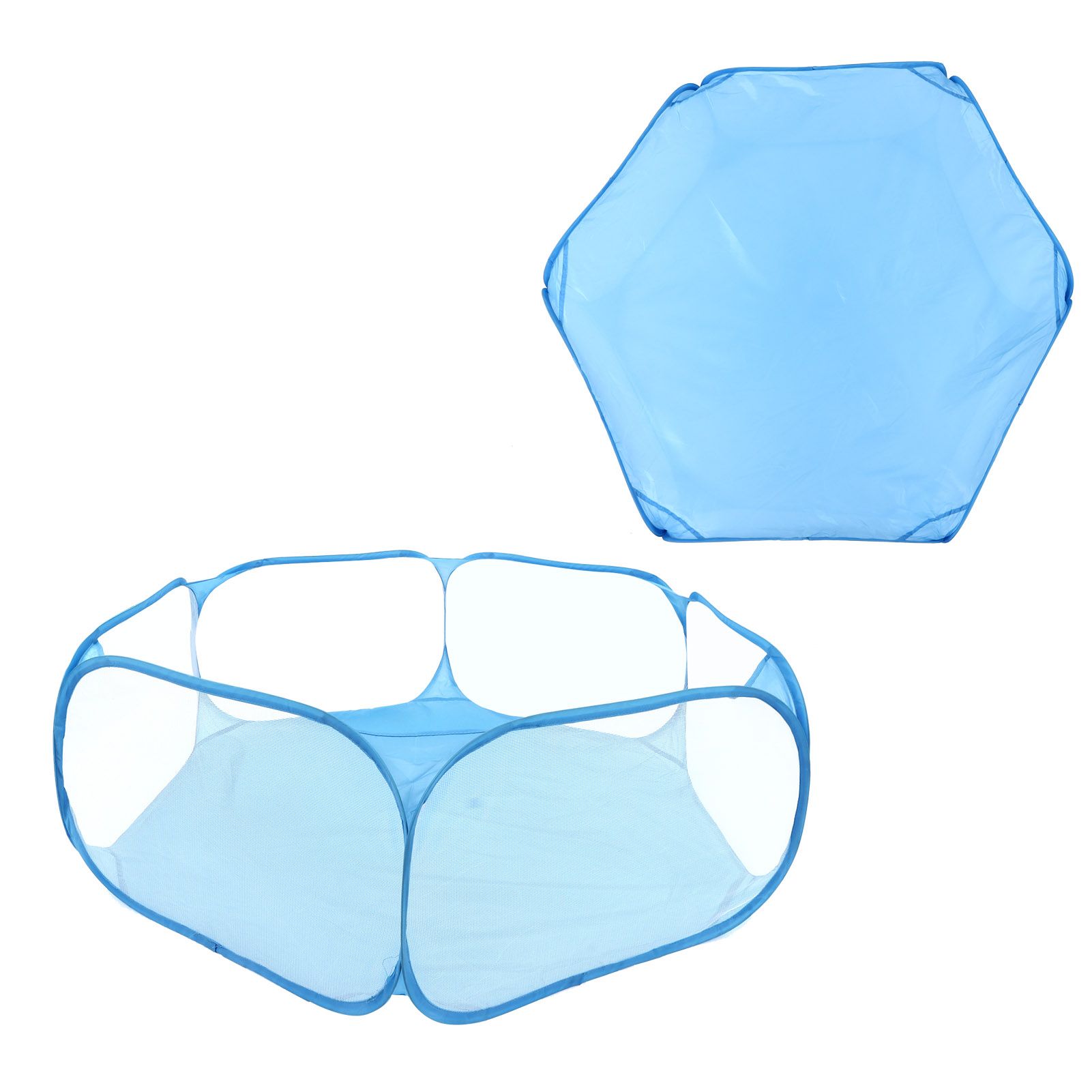 Pet Cage Tent Transparent Breathable Portable Small Animal Playpen for view 8